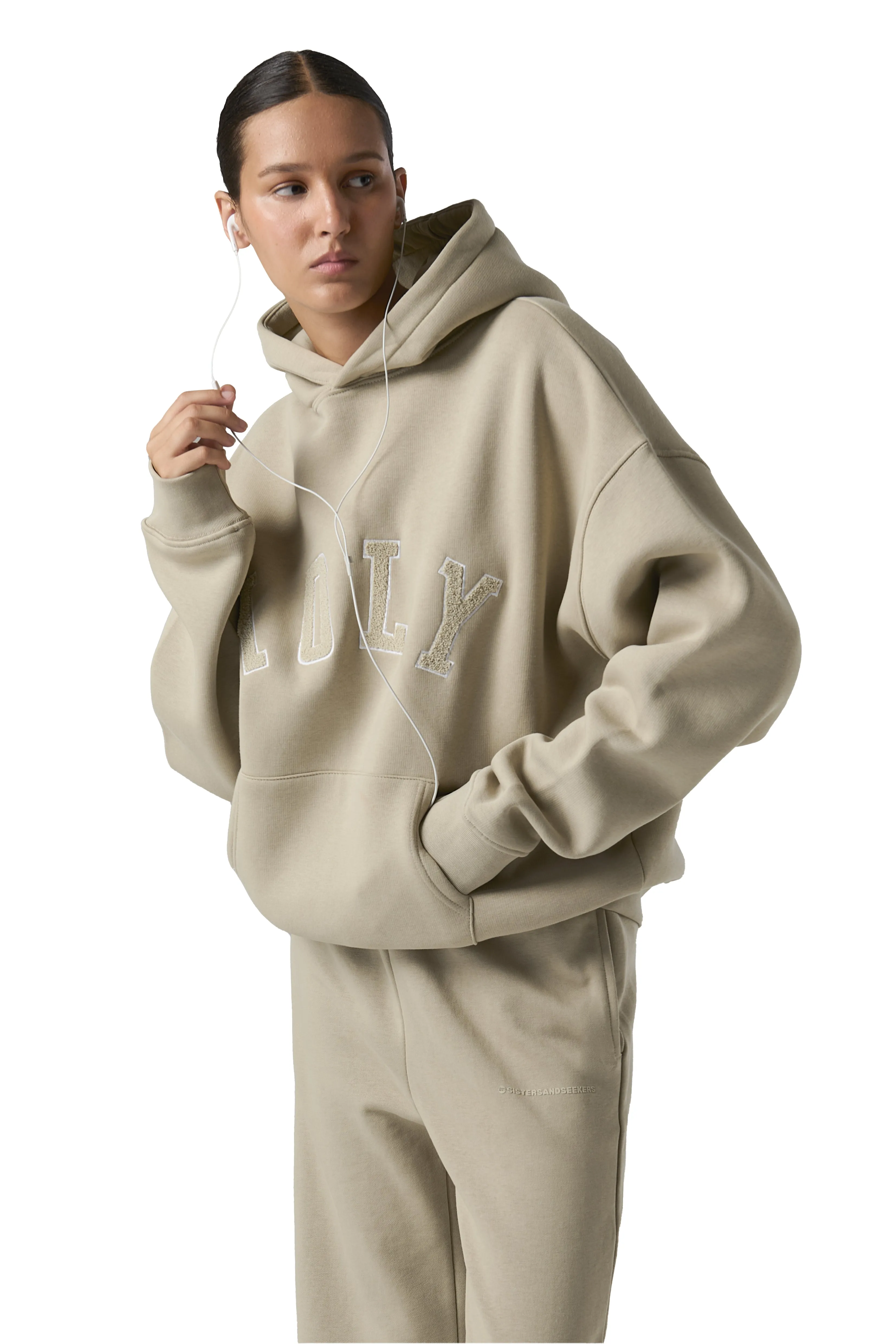 Holy Hoodie in Bone sold by Sisters and Seekers product image thumbnail 5