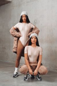 "POLISHED" Nude Bodysuit sold by Sisters and Seekers