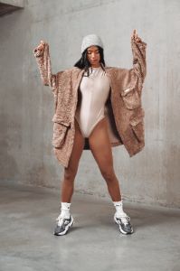 "POLISHED" Nude Bodysuit sold by Sisters and Seekers