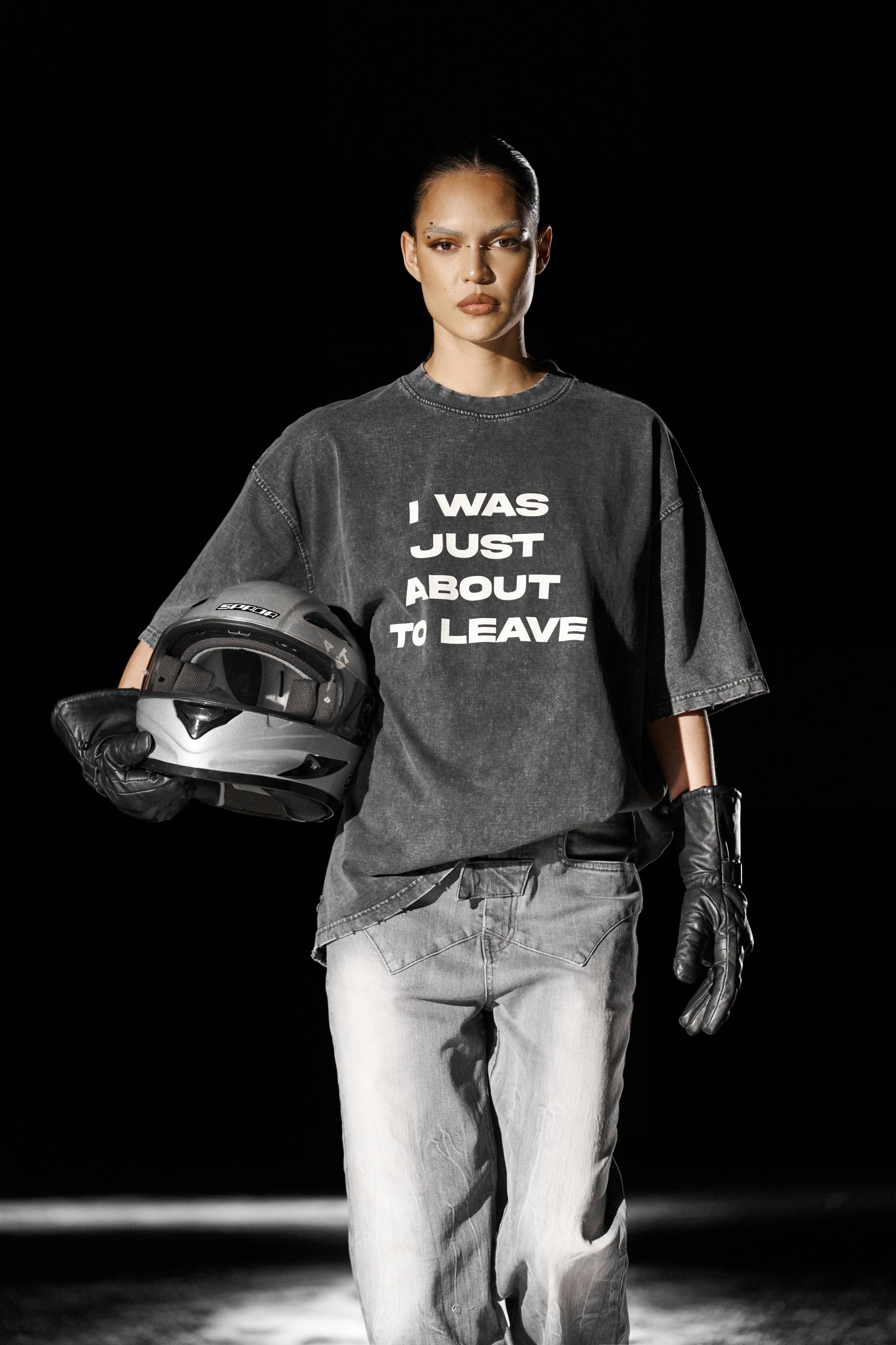 LEAVING Oversized Tee sold by Sisters and Seekers product image thumbnail 4