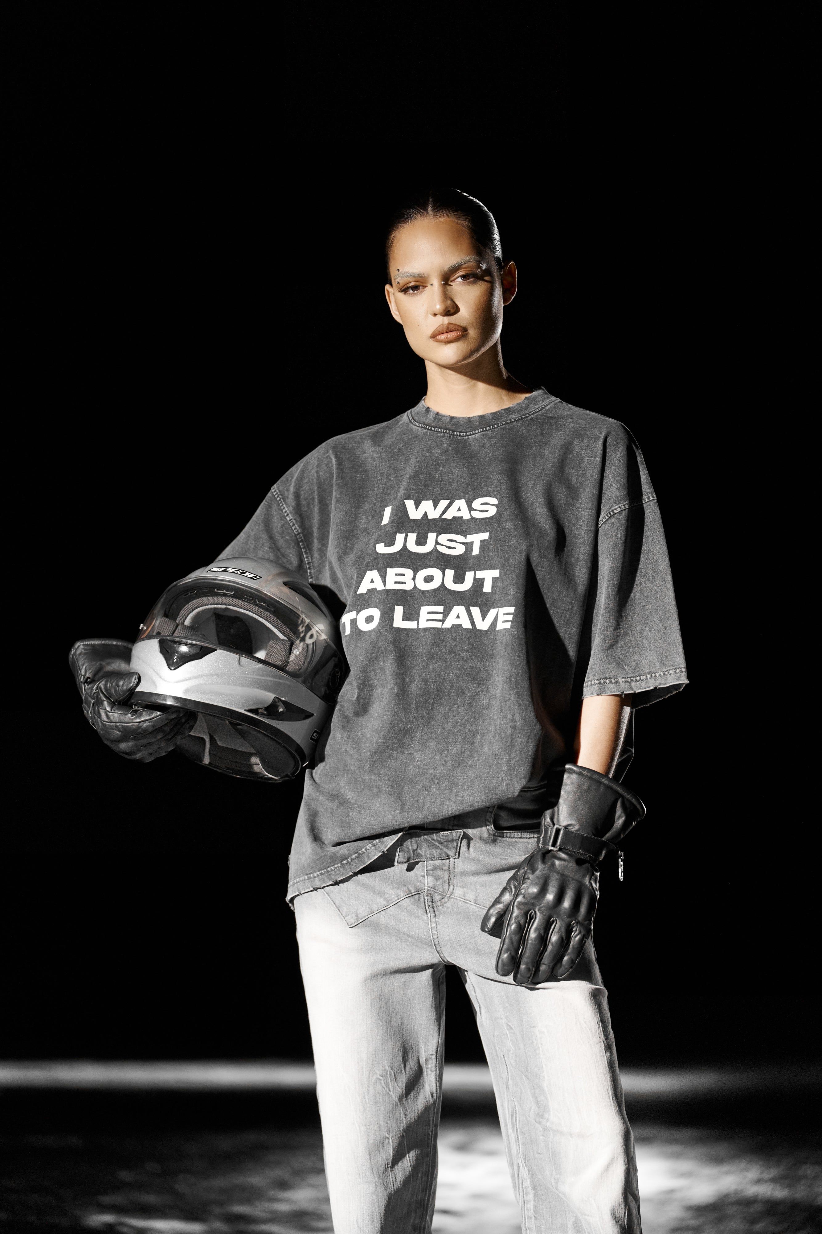 LEAVING Oversized Tee sold by Sisters and Seekers product image thumbnail 2