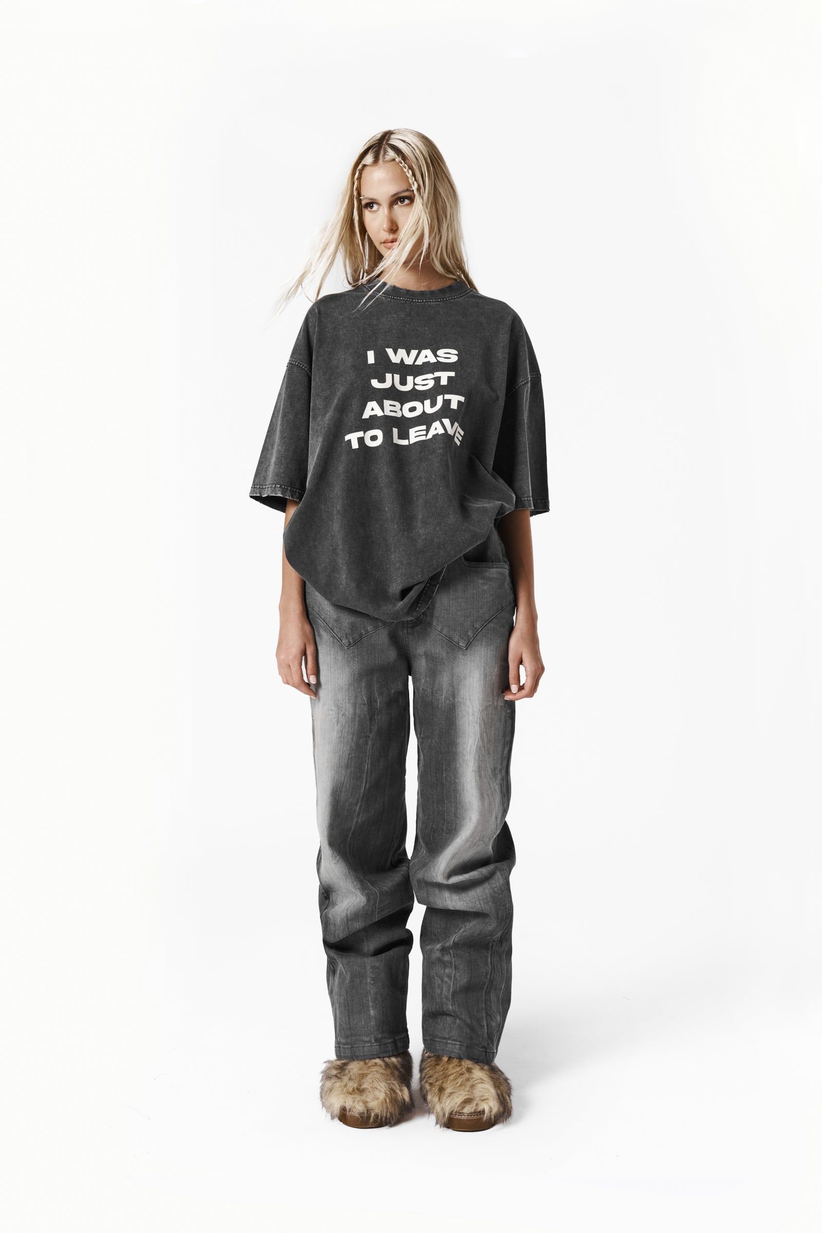 LEAVING Oversized Tee sold by Sisters and Seekers product image thumbnail 3