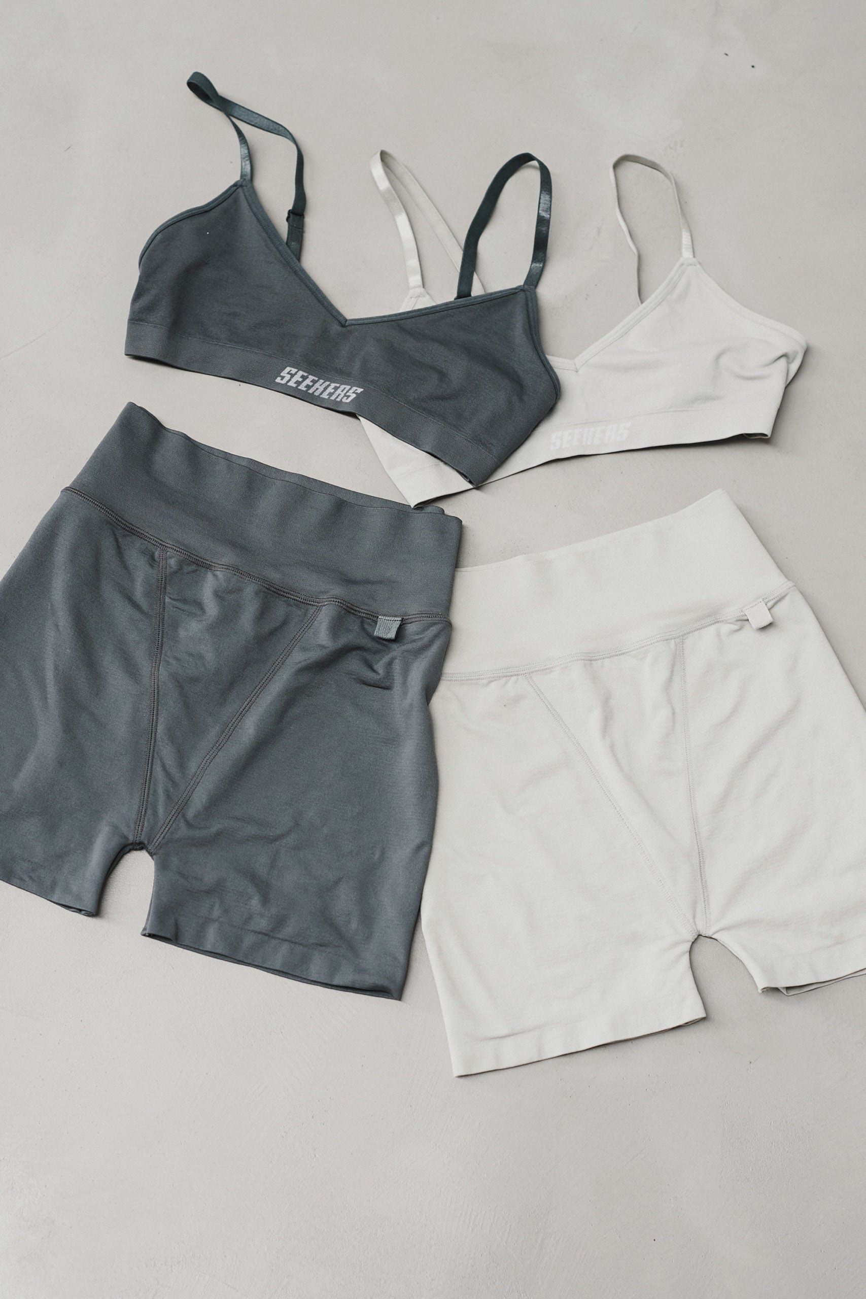 "AEROBIC" Shorts in Onyx sold by Sisters and Seekers product image thumbnail 3