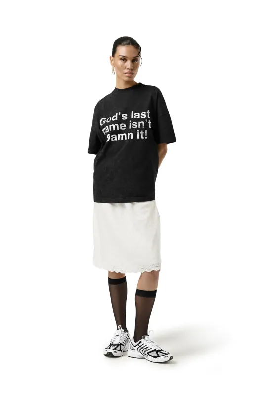 Damn It Oversized Tee sold by Sisters and Seekers