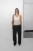 Gear Wide Leg Sweatpants in Black sold by Sisters and Seekers