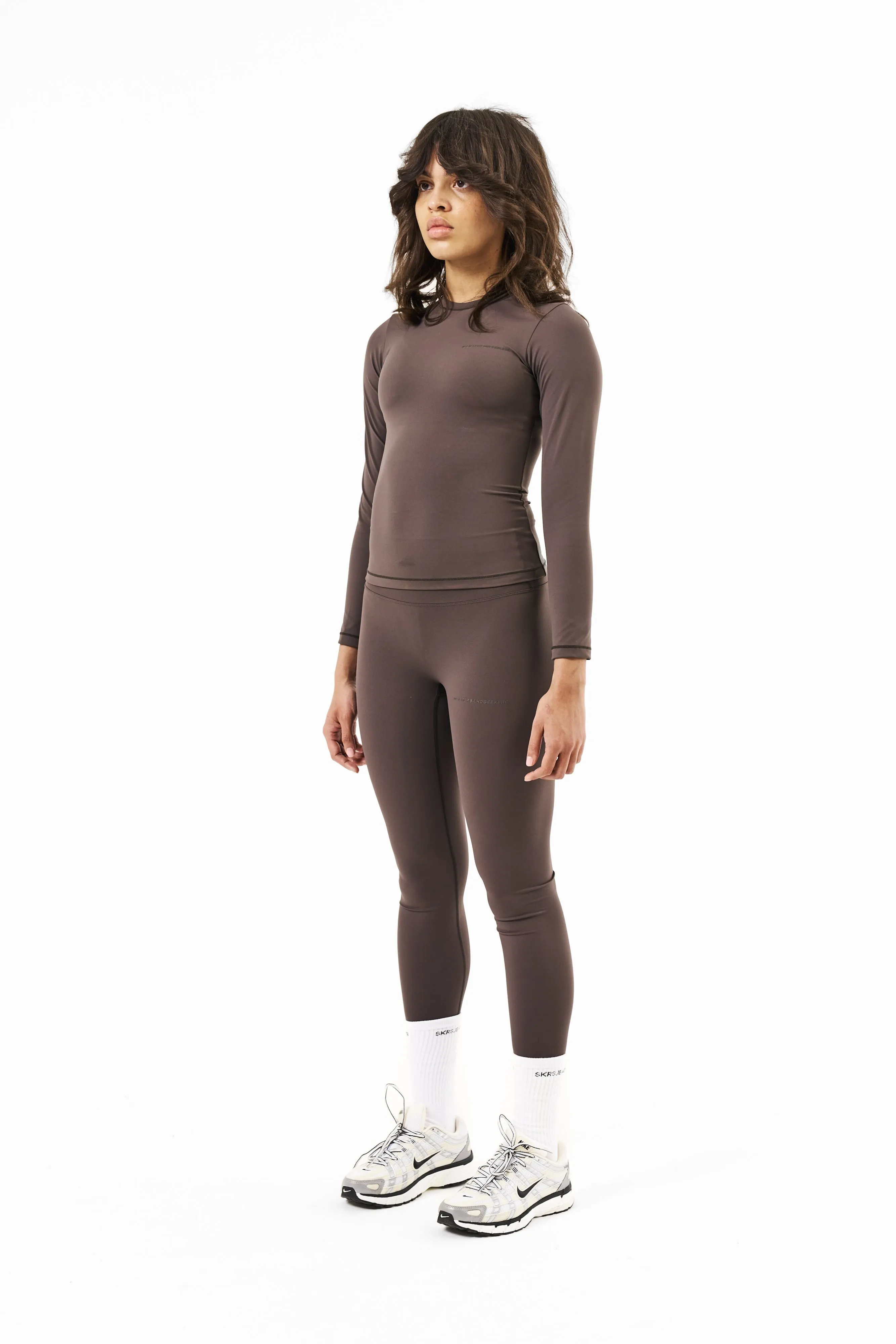 Active Long Sleeve Top in Moose sold by Sisters and Seekers product image thumbnail 3