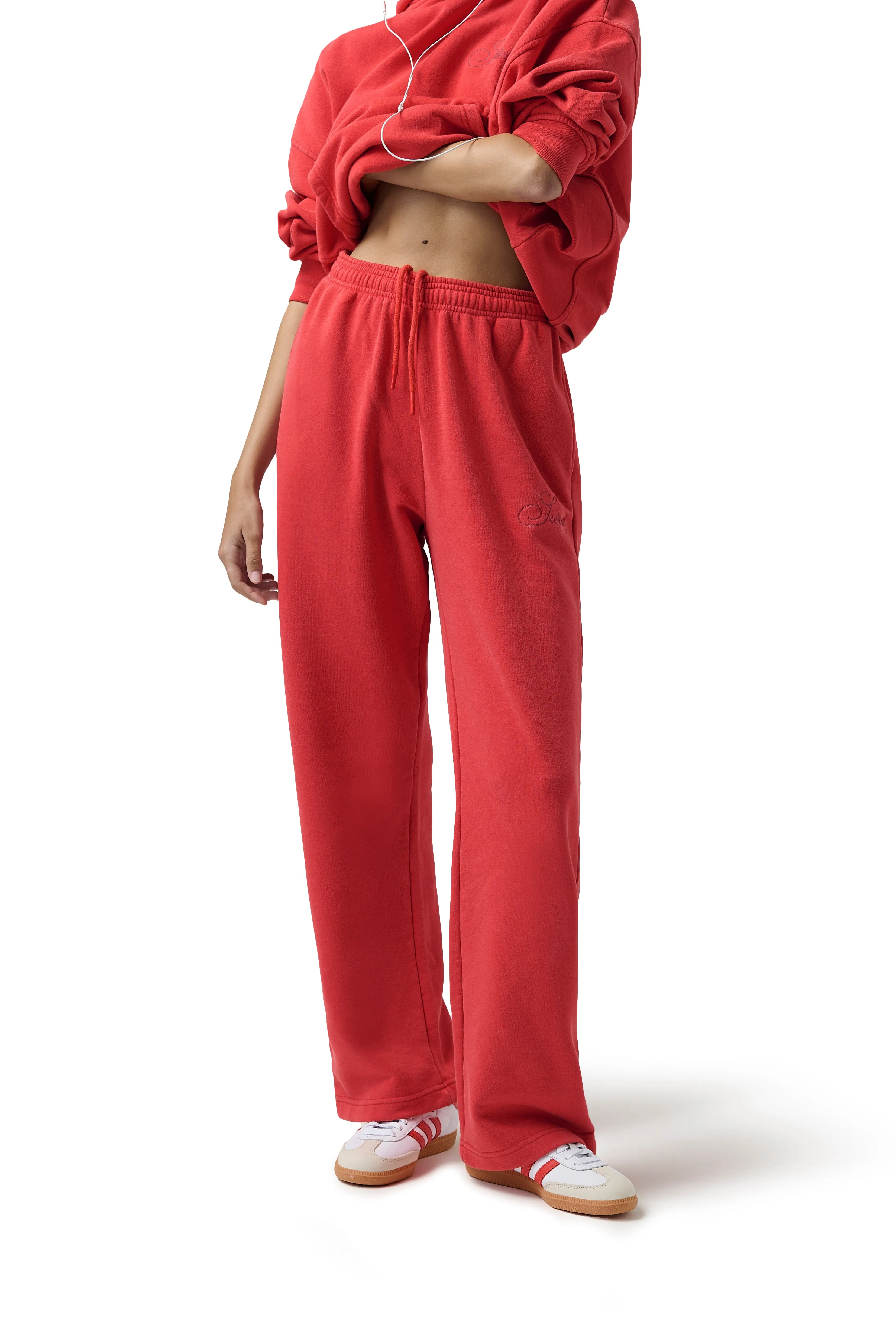 Seekers Washed Wide Leg Pants in Jam sold by Sisters and Seekers product image thumbnail 5