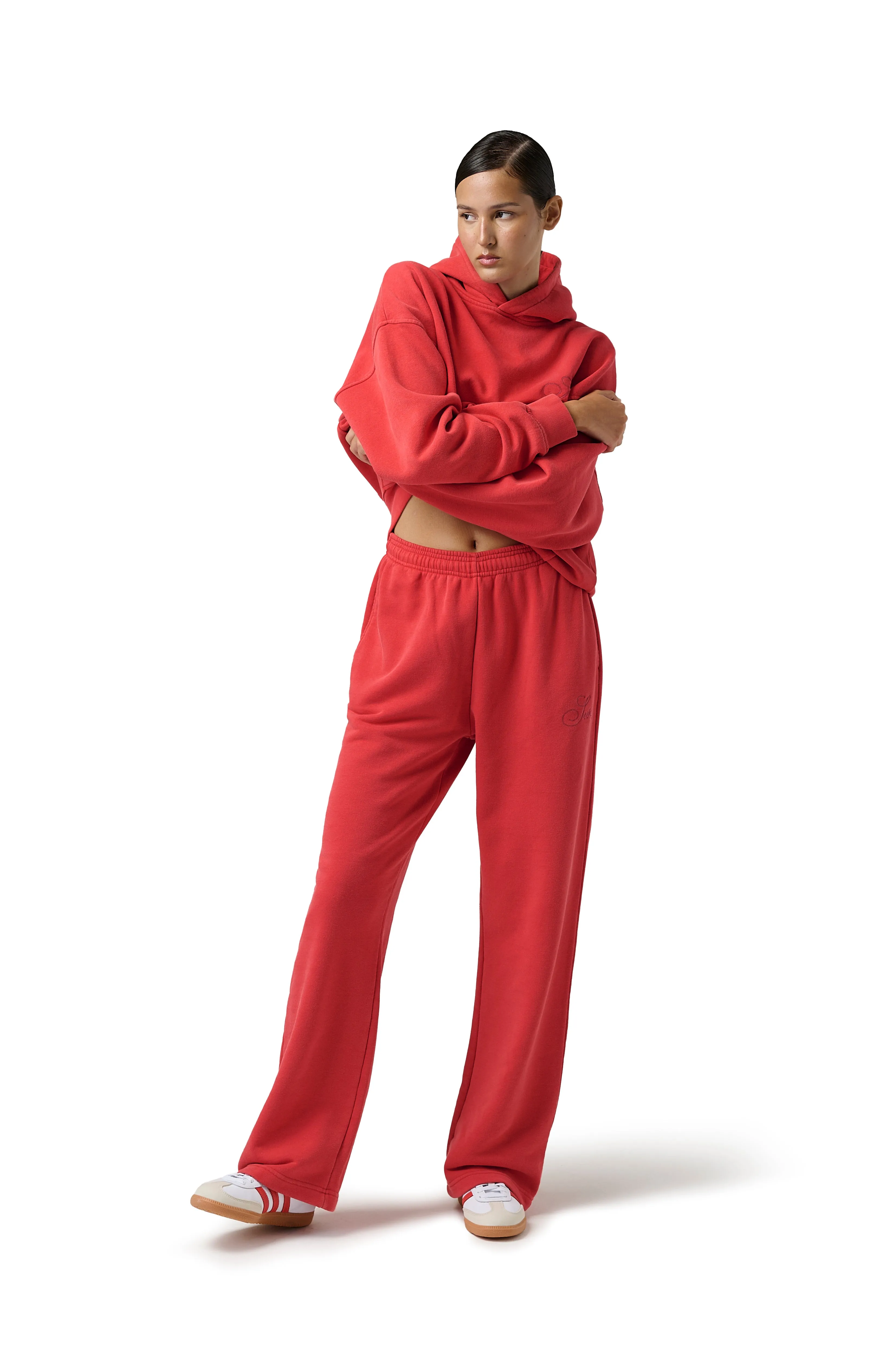 Seekers Washed Wide Leg Pants in Jam sold by Sisters and Seekers product image thumbnail 4