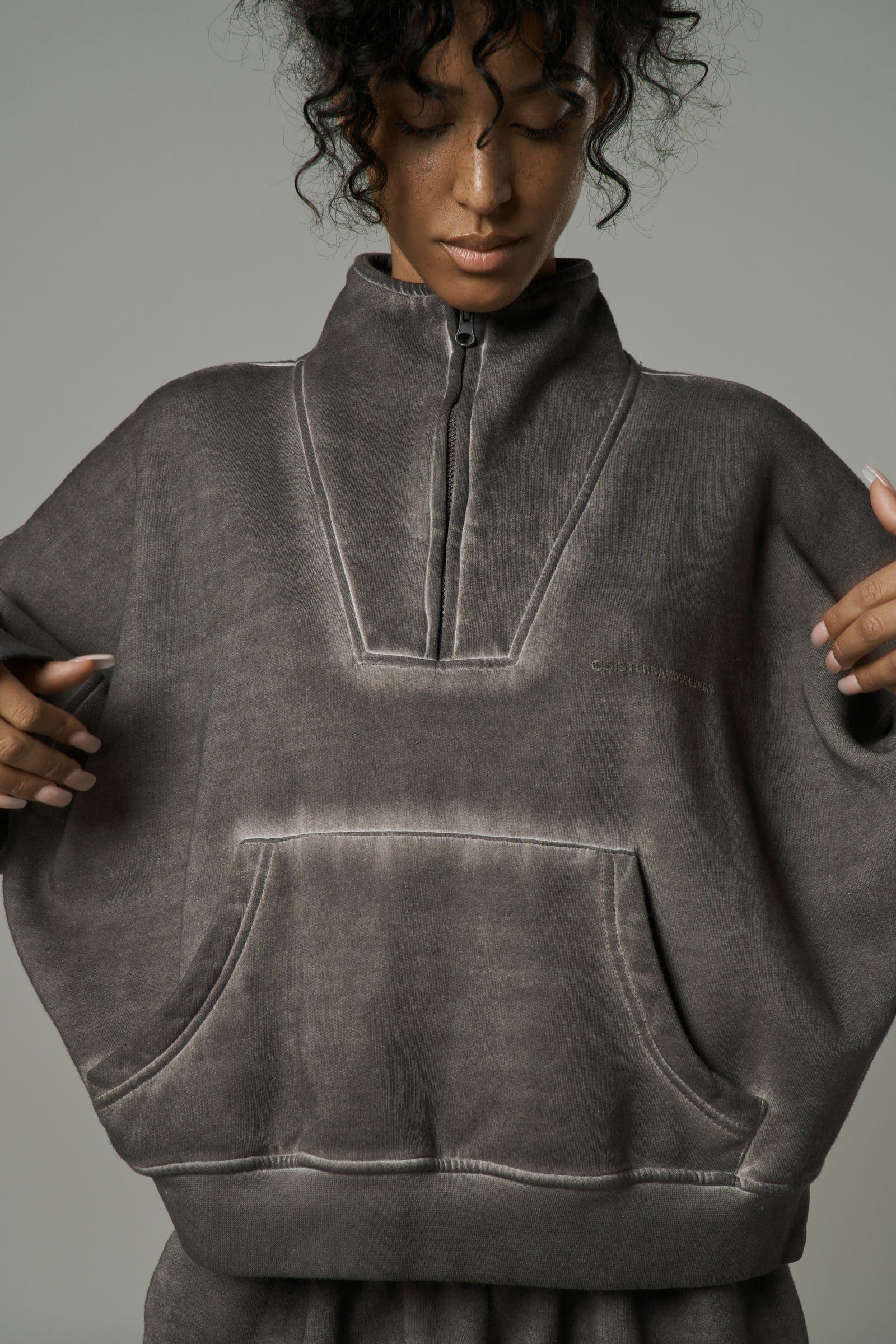 Gear Wash Pullover in Bovril sold by Sisters and Seekers product image thumbnail 5