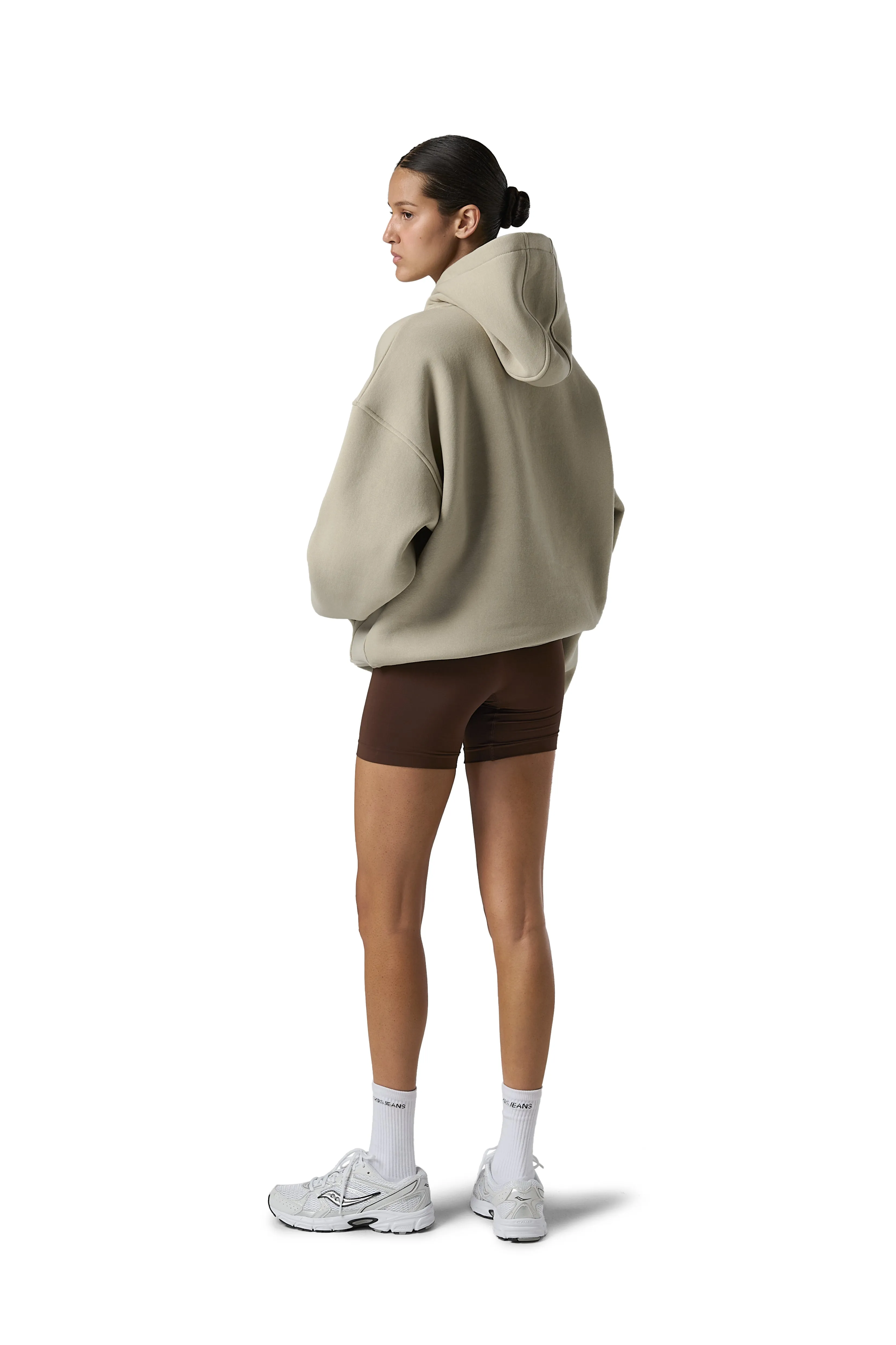 SKRS Jeans Hoodie in Foggy sold by Sisters and Seekers product image thumbnail 4