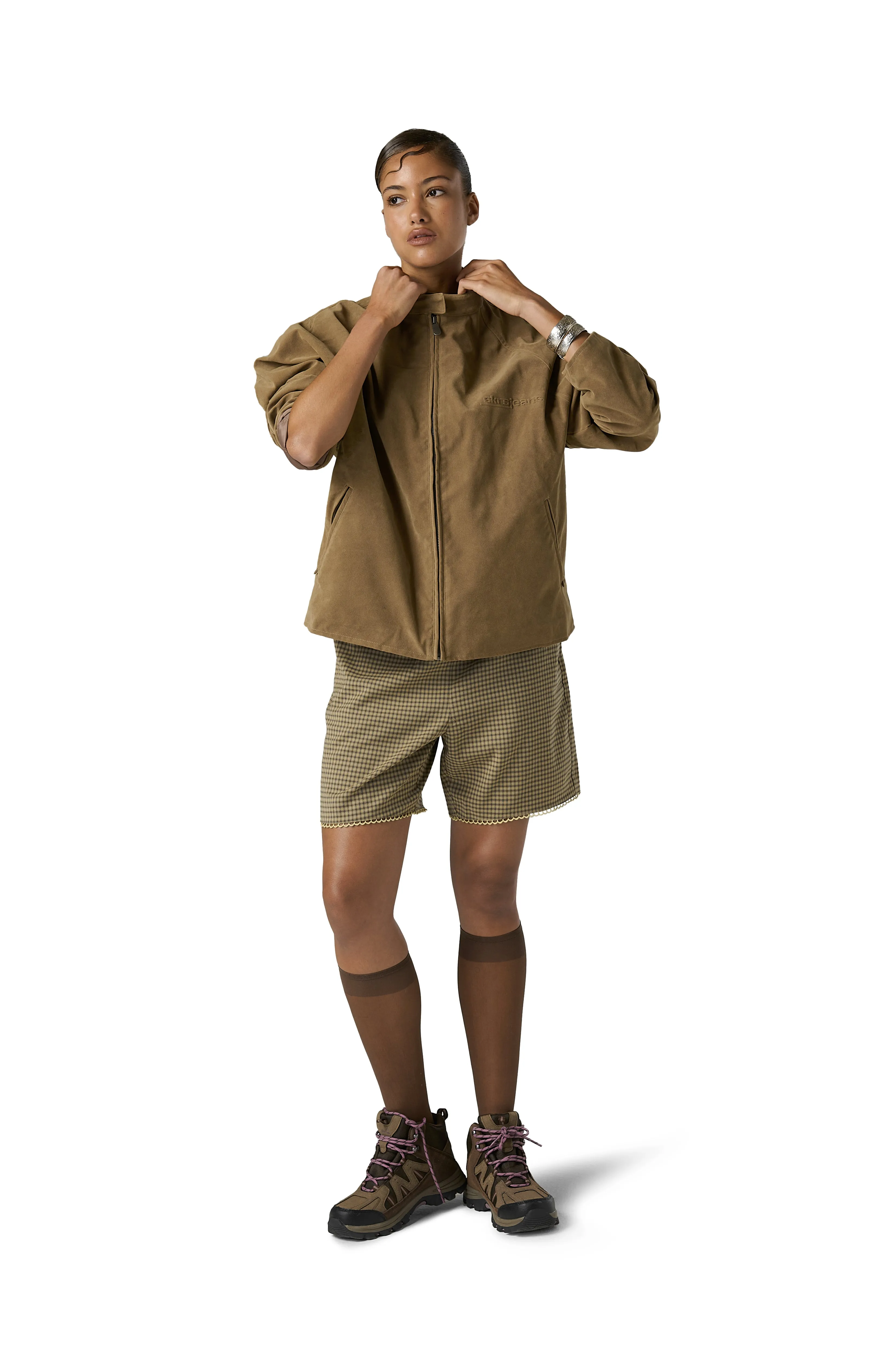 Lady Faux Suede Jacket sold by Sisters and Seekers product image thumbnail 4