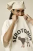 Serotonin Oversized Tee sold by Sisters and Seekers