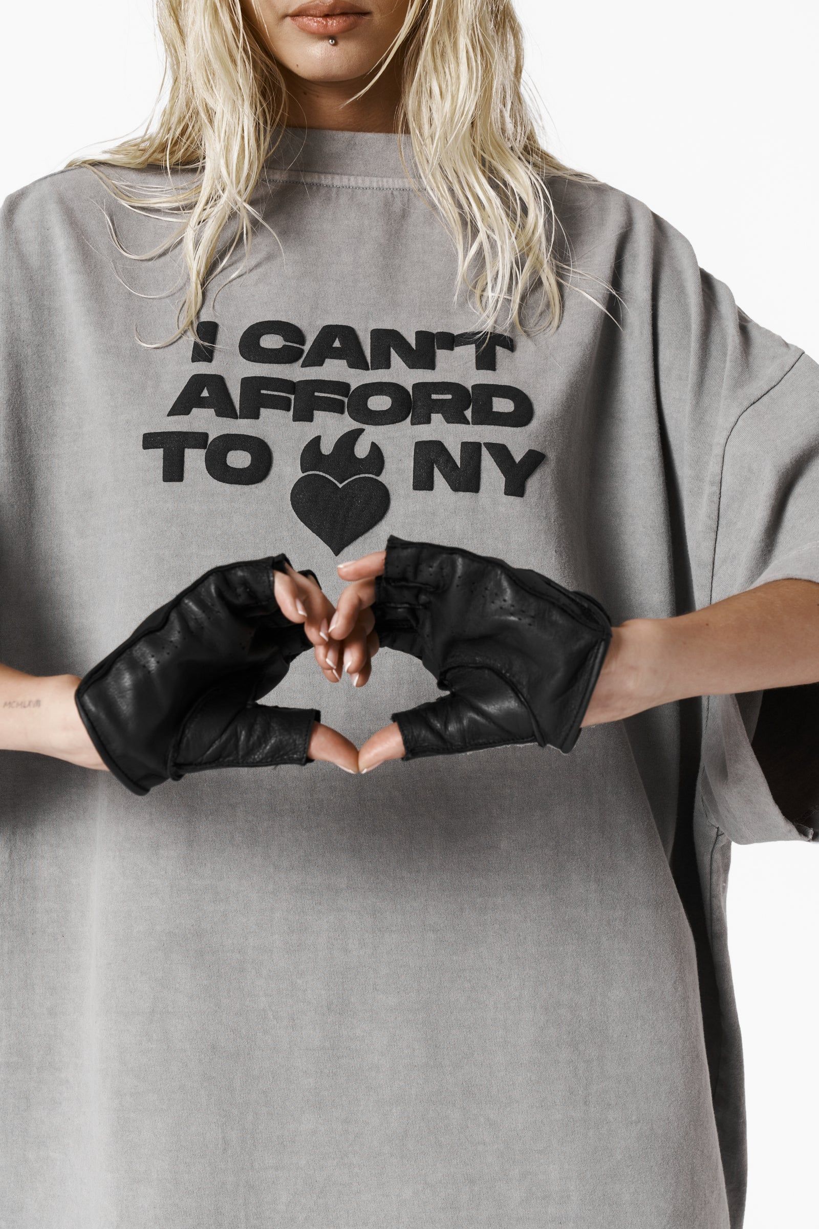 LOVE NY Oversized Tee sold by Sisters and Seekers product image thumbnail 5
