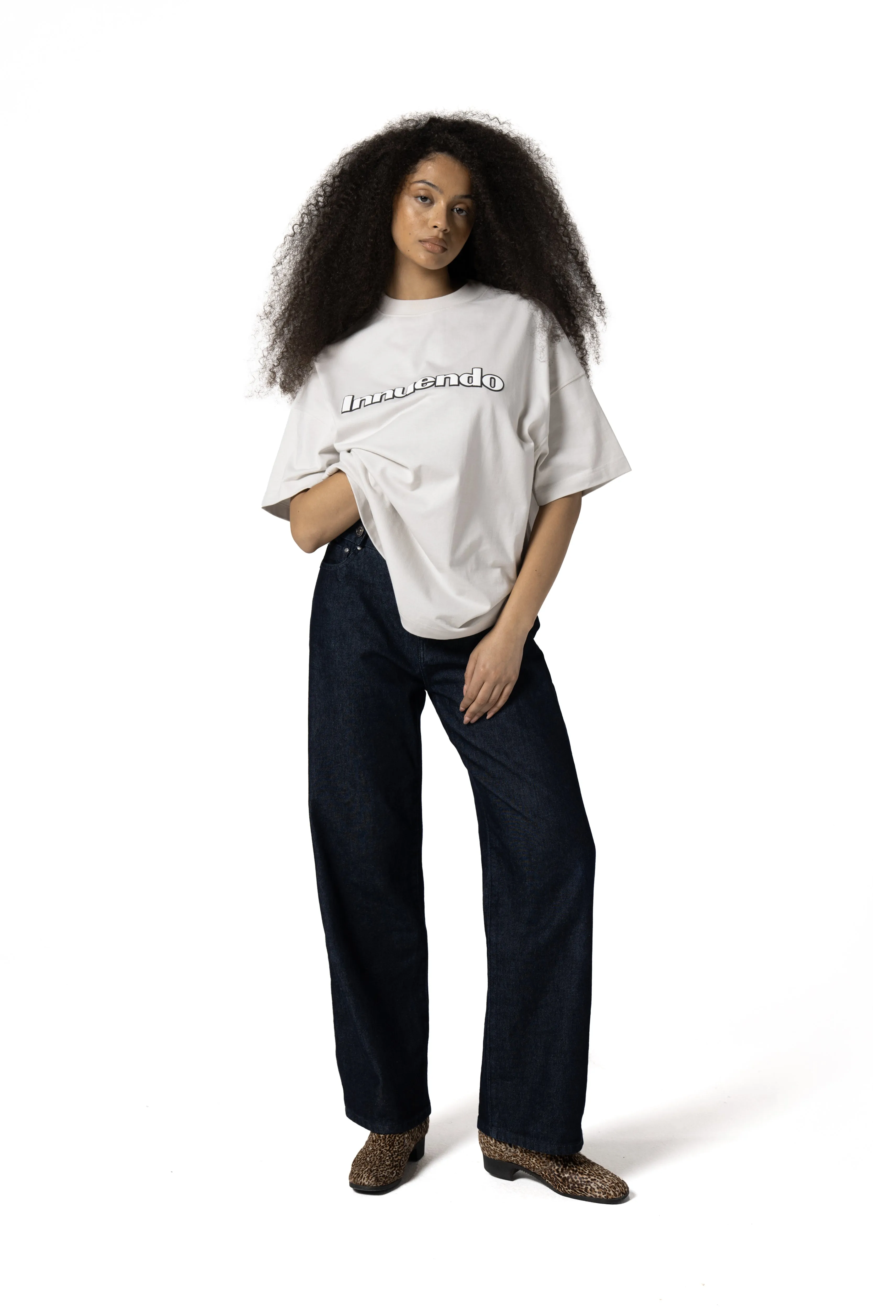Innuendo Oversized Tee sold by Sisters and Seekers product image thumbnail 3