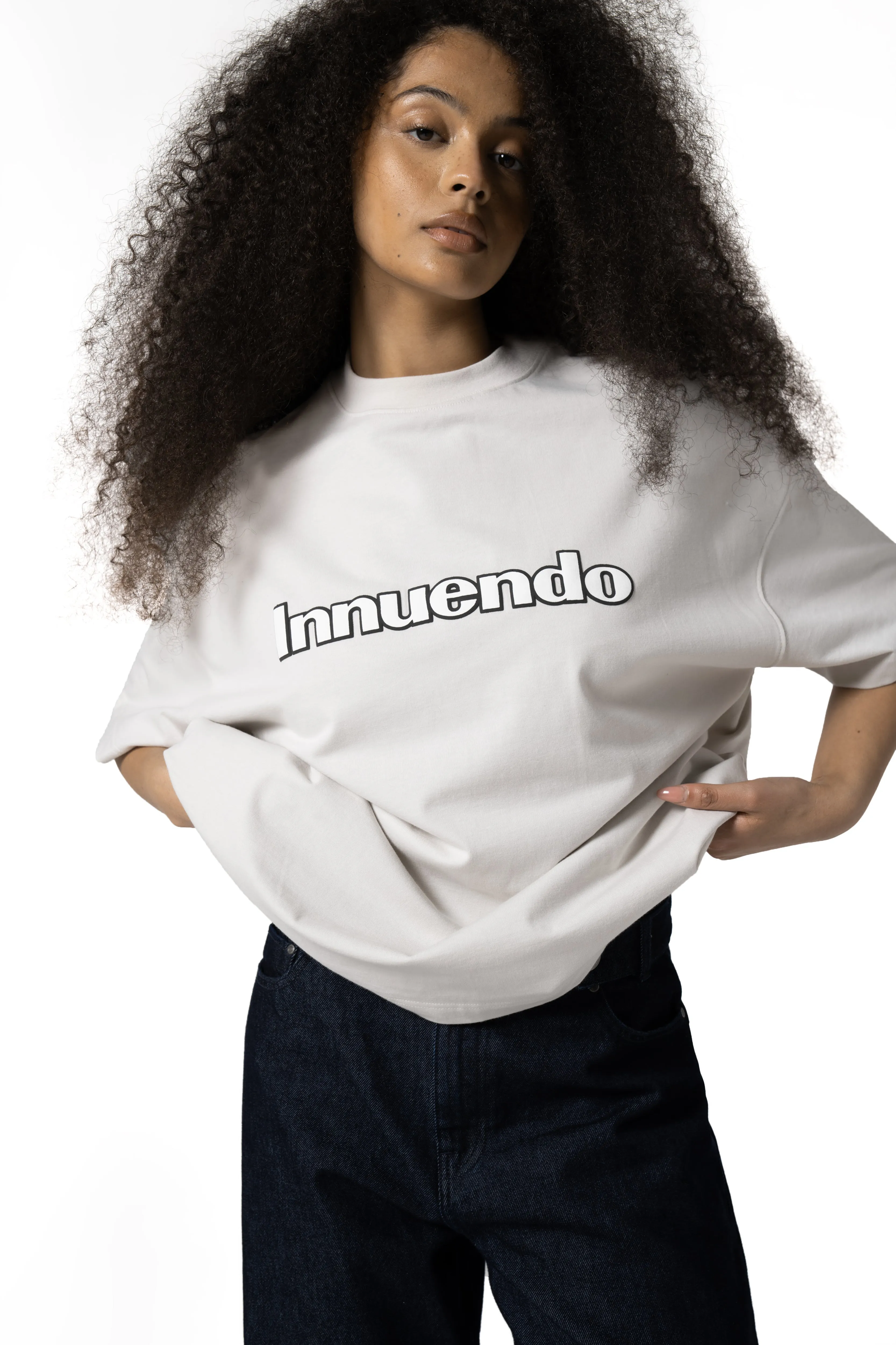 Innuendo Oversized Tee sold by Sisters and Seekers product image thumbnail 5
