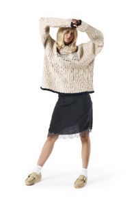 GUNTHER Knit Sweatshirt sold by Sisters and Seekers