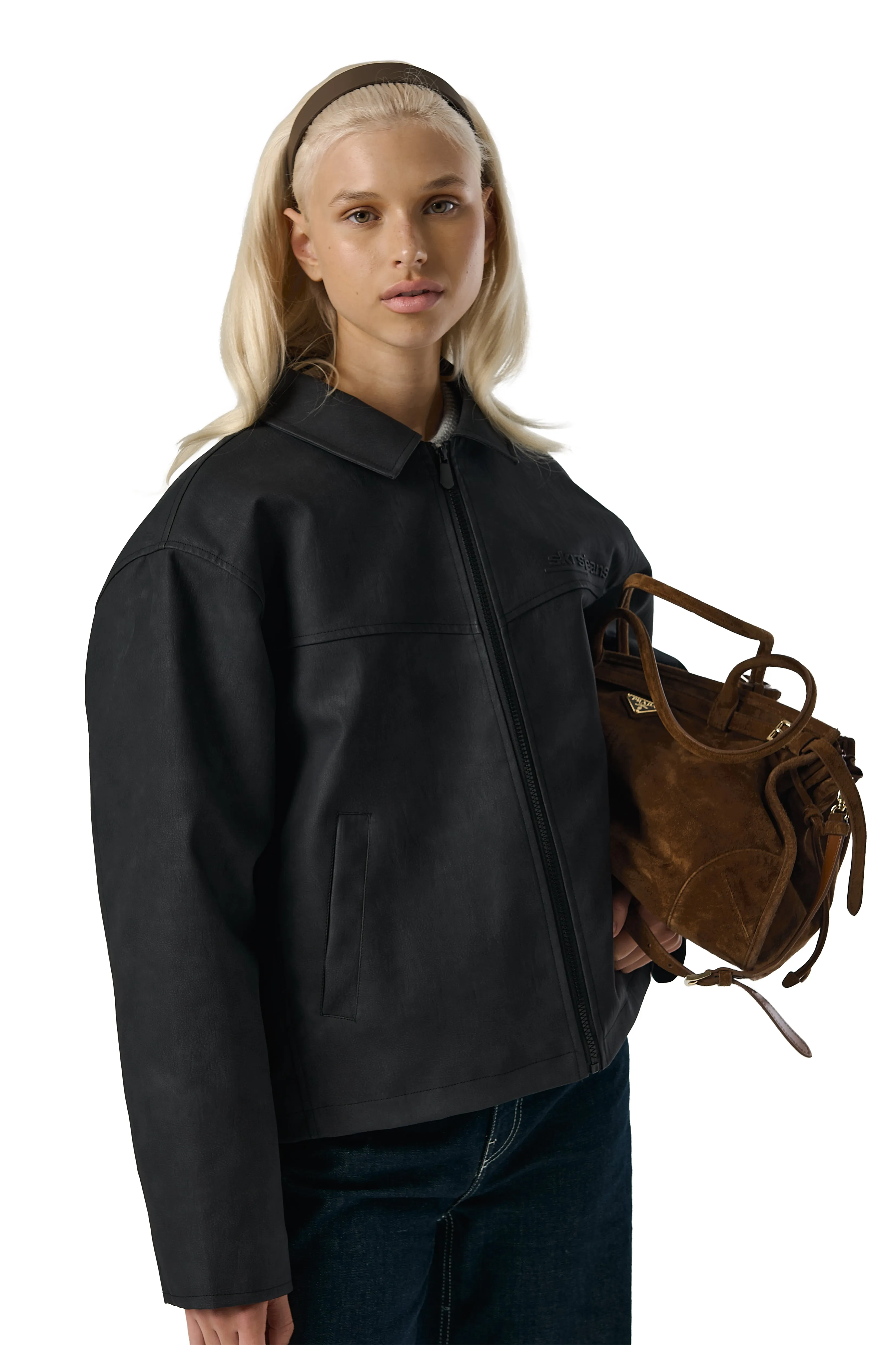 Bucks Vegan Leather Jacket sold by Sisters and Seekers product image thumbnail 5