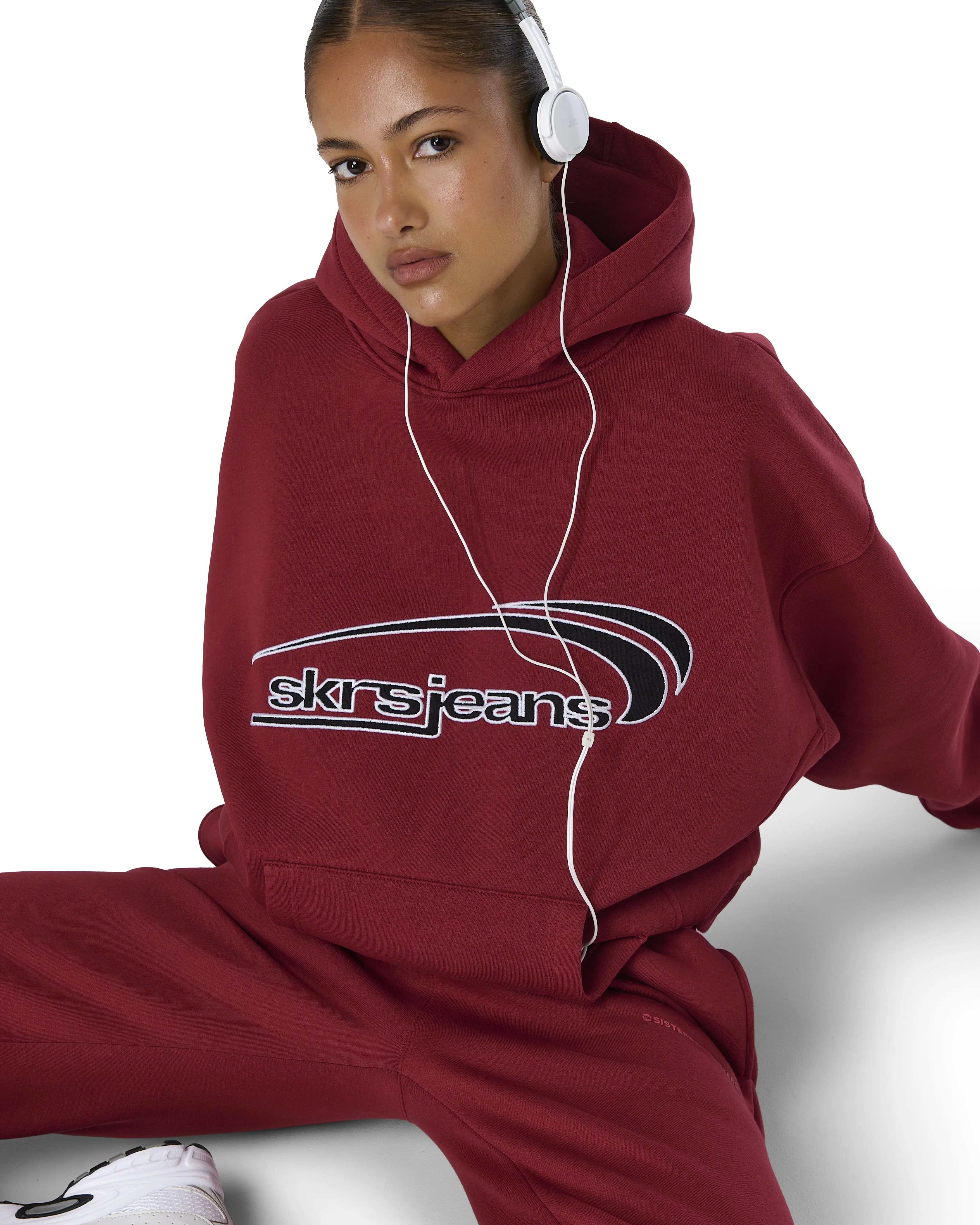 Staten Logo Hoodie in Alert sold by Sisters and Seekers product image thumbnail 4