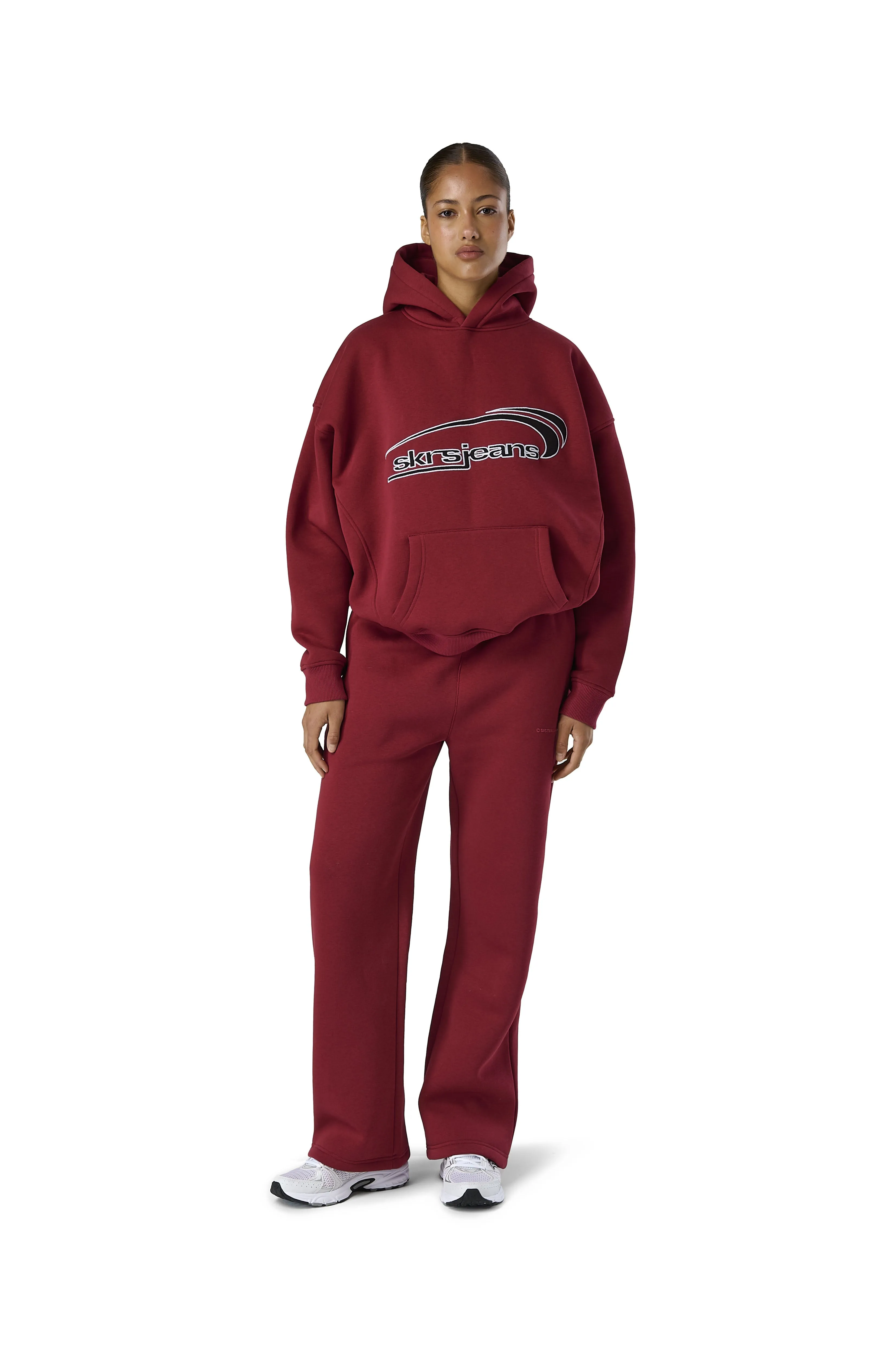 Staten Logo Hoodie in Alert sold by Sisters and Seekers