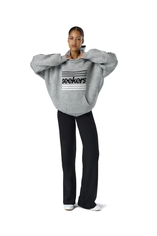 Base Logo Knit Hoodie sold by Sisters and Seekers