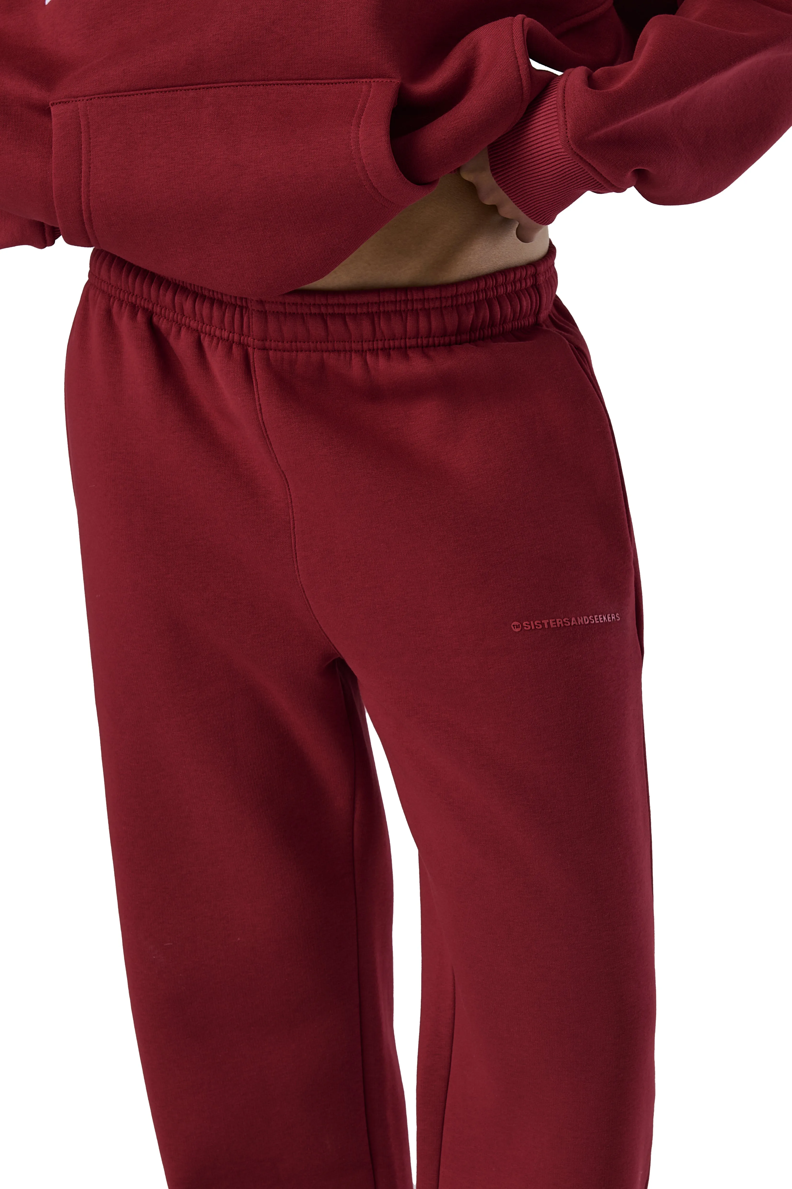 Seekers Wide Leg Sweatpants in Alert sold by Sisters and Seekers product image thumbnail 3