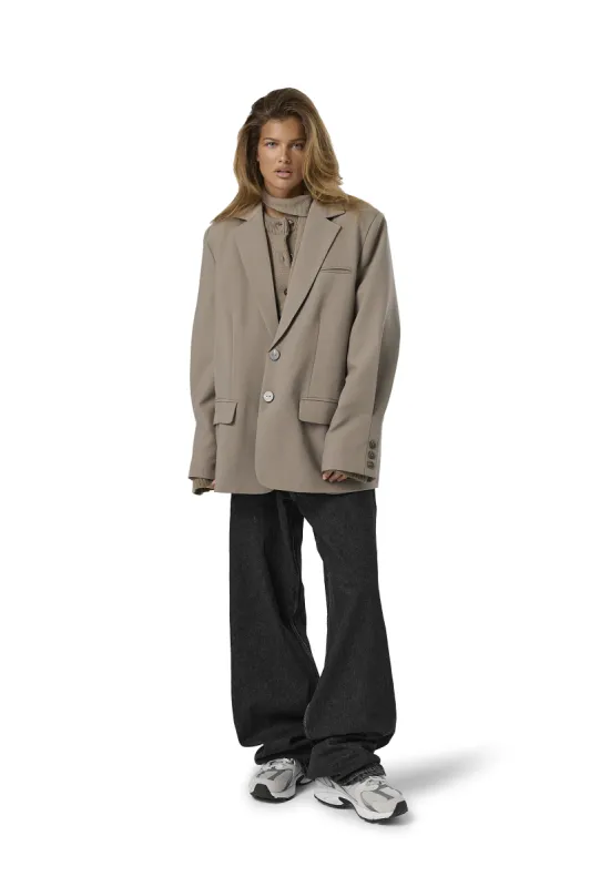 Fifth Blazer in Beige sold by Sisters and Seekers