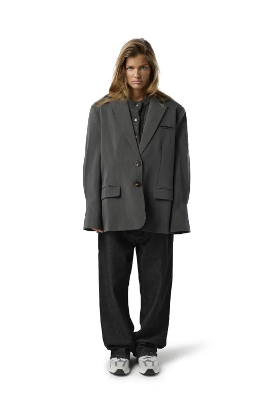 Fifth Blazer in Charcoal sold by Sisters and Seekers