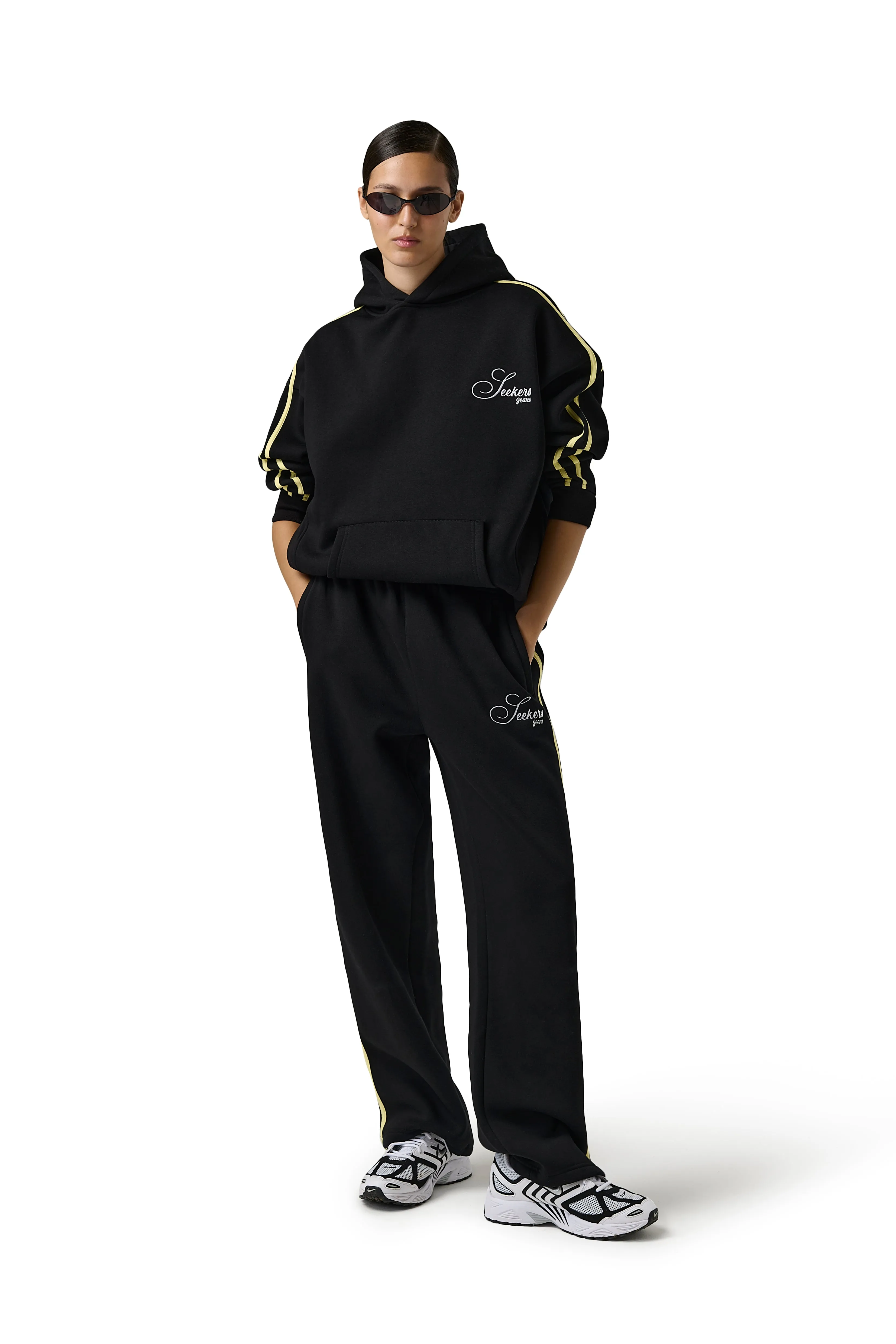 Classic Sport Wide Leg Sweatpants sold by Sisters and Seekers product image thumbnail 2