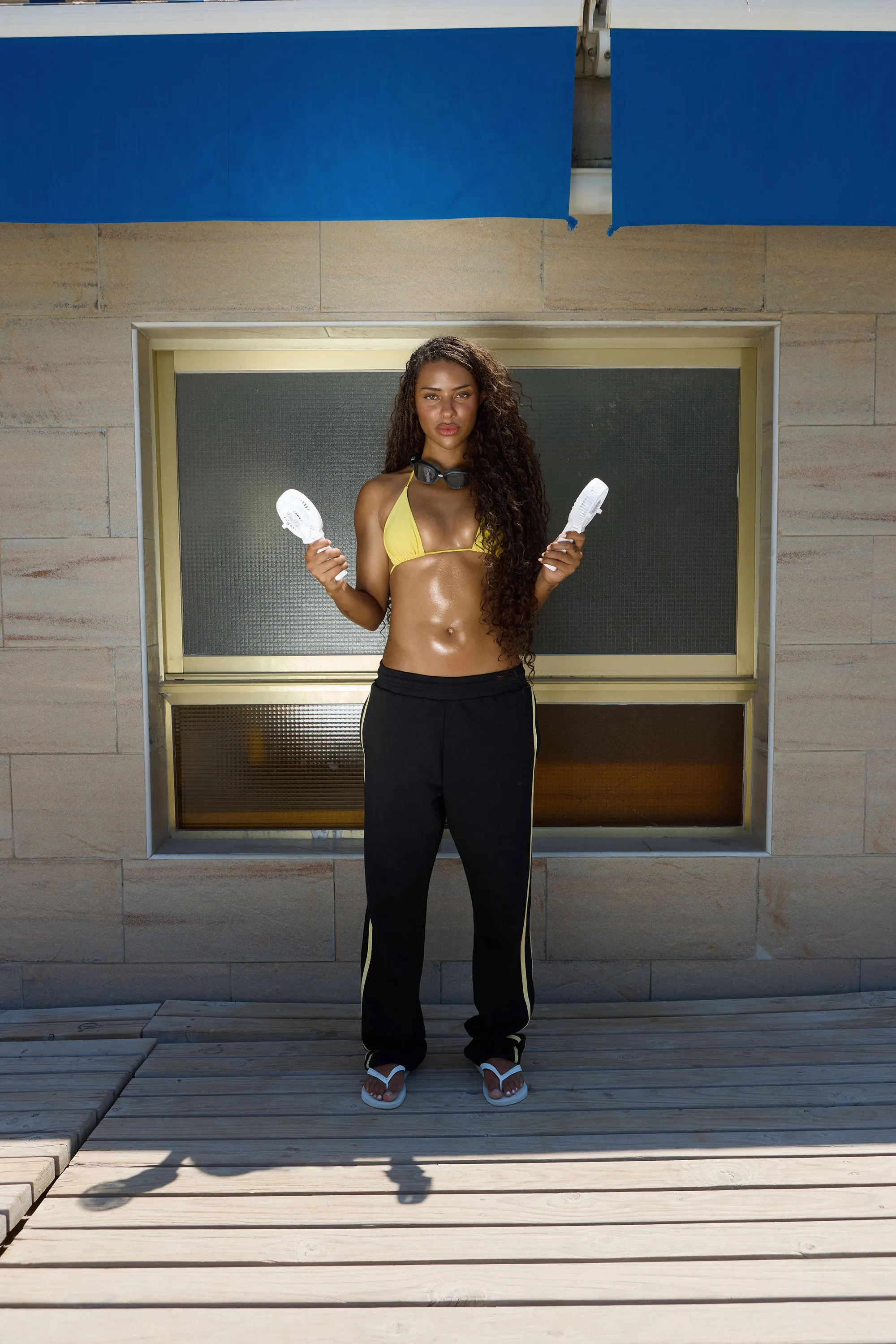 Classic Sport Wide Leg Sweatpants sold by Sisters and Seekers product image thumbnail 4