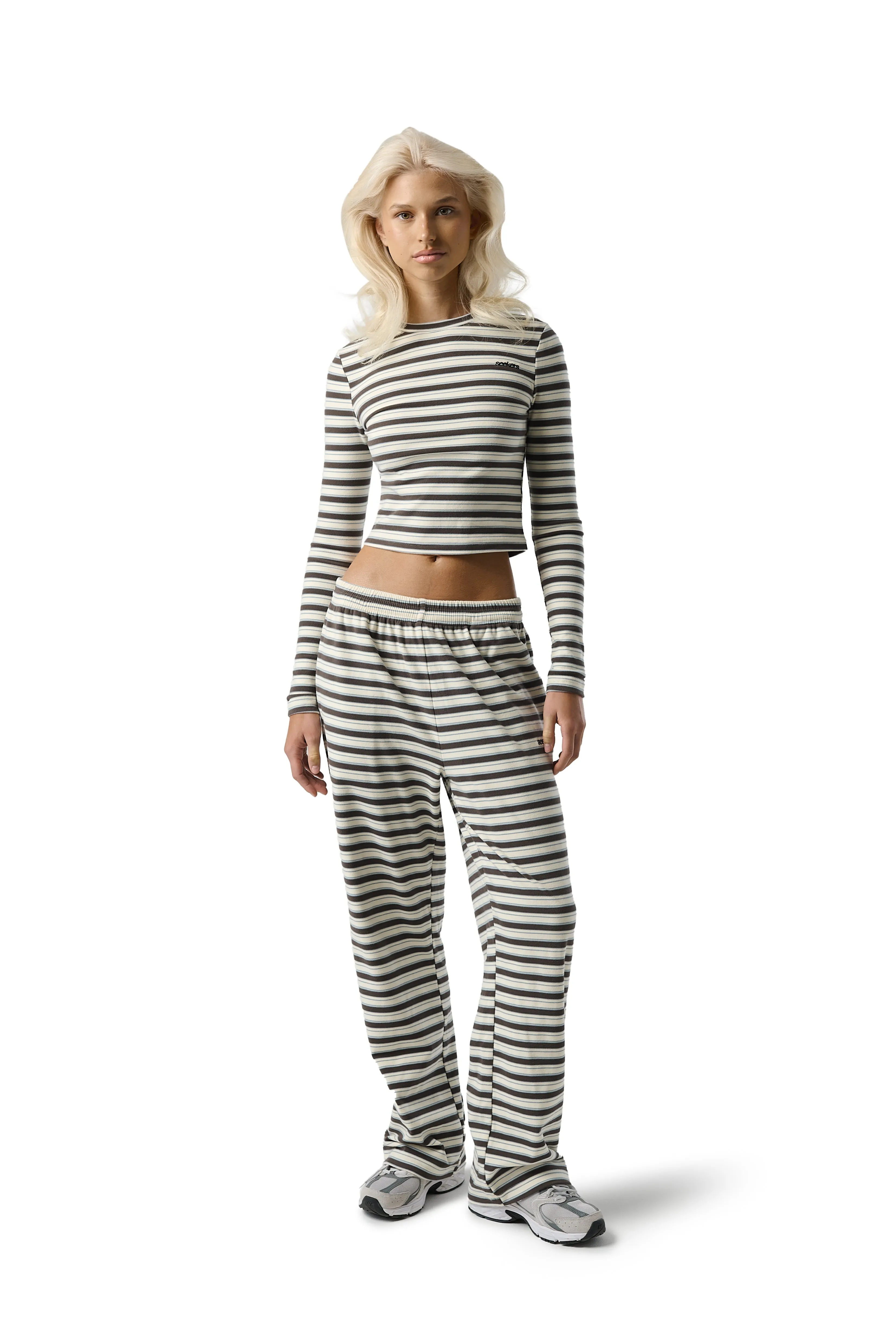 Wilbur Soft Wide Leg Pants in White sold by Sisters and Seekers product image thumbnail 4