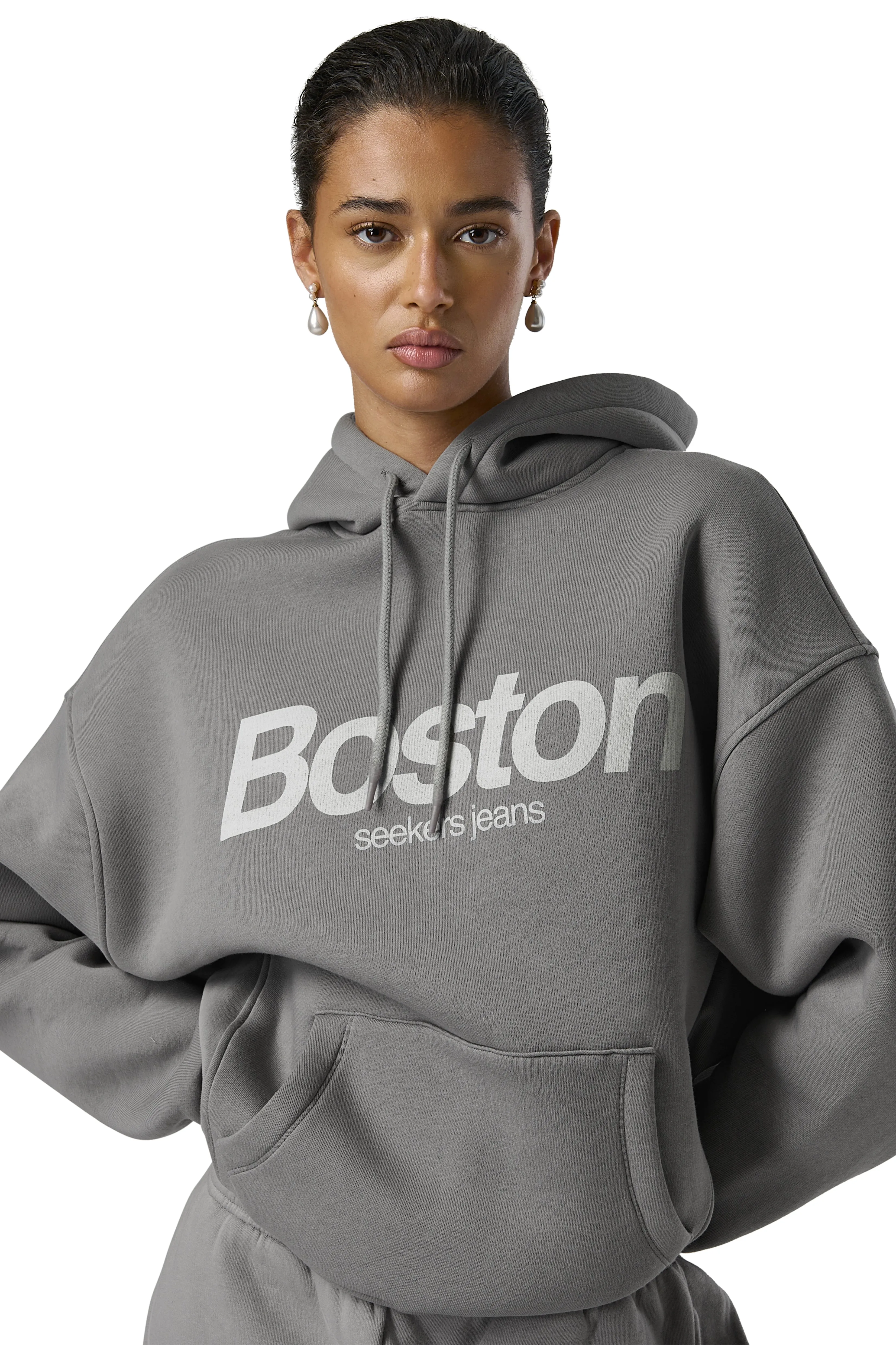 Boston Hoodie in Bleeker sold by Sisters and Seekers product image thumbnail 3