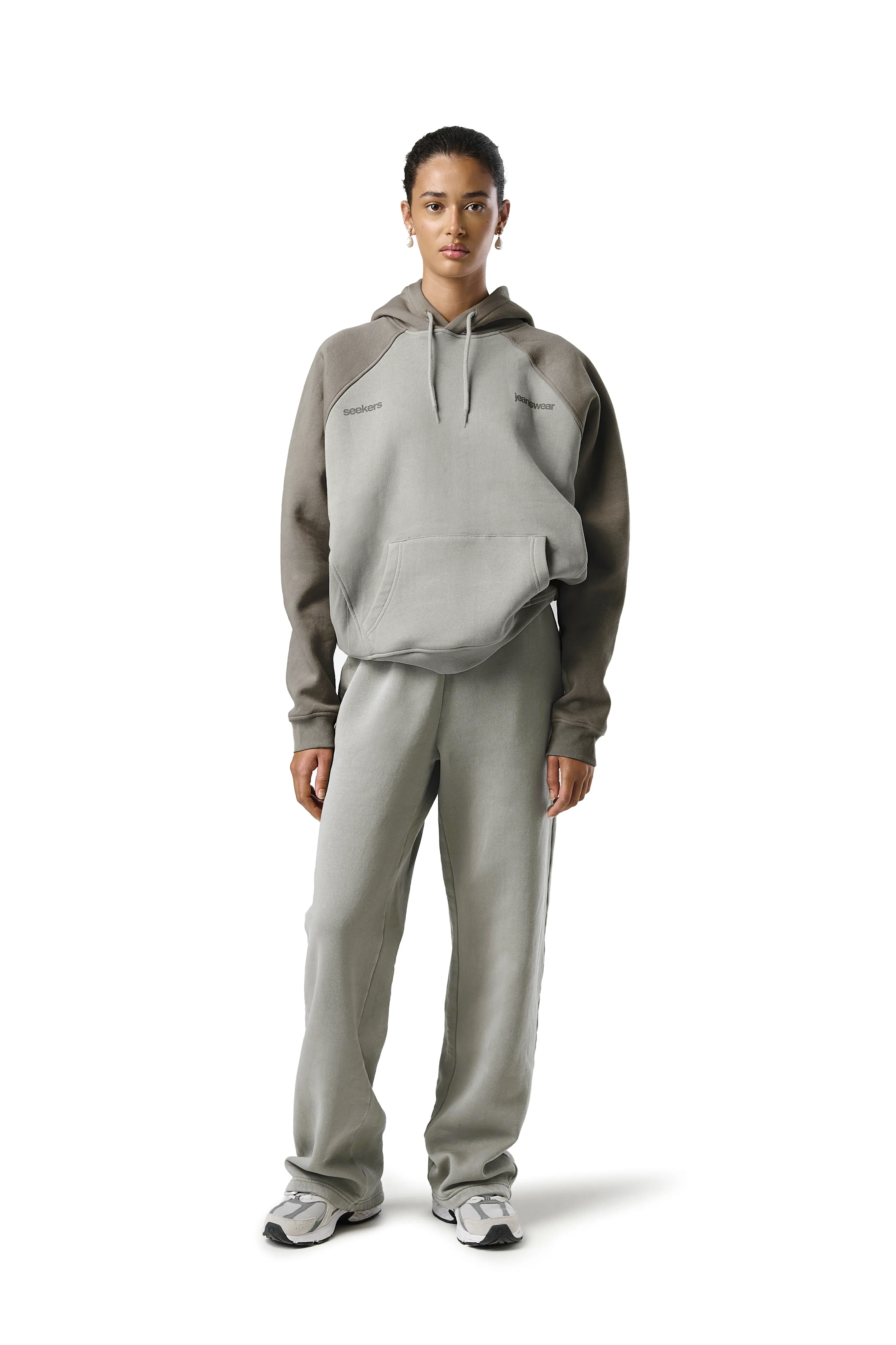 Trademark Wide Leg Sweatpants in Champ sold by Sisters and Seekers product image thumbnail 4