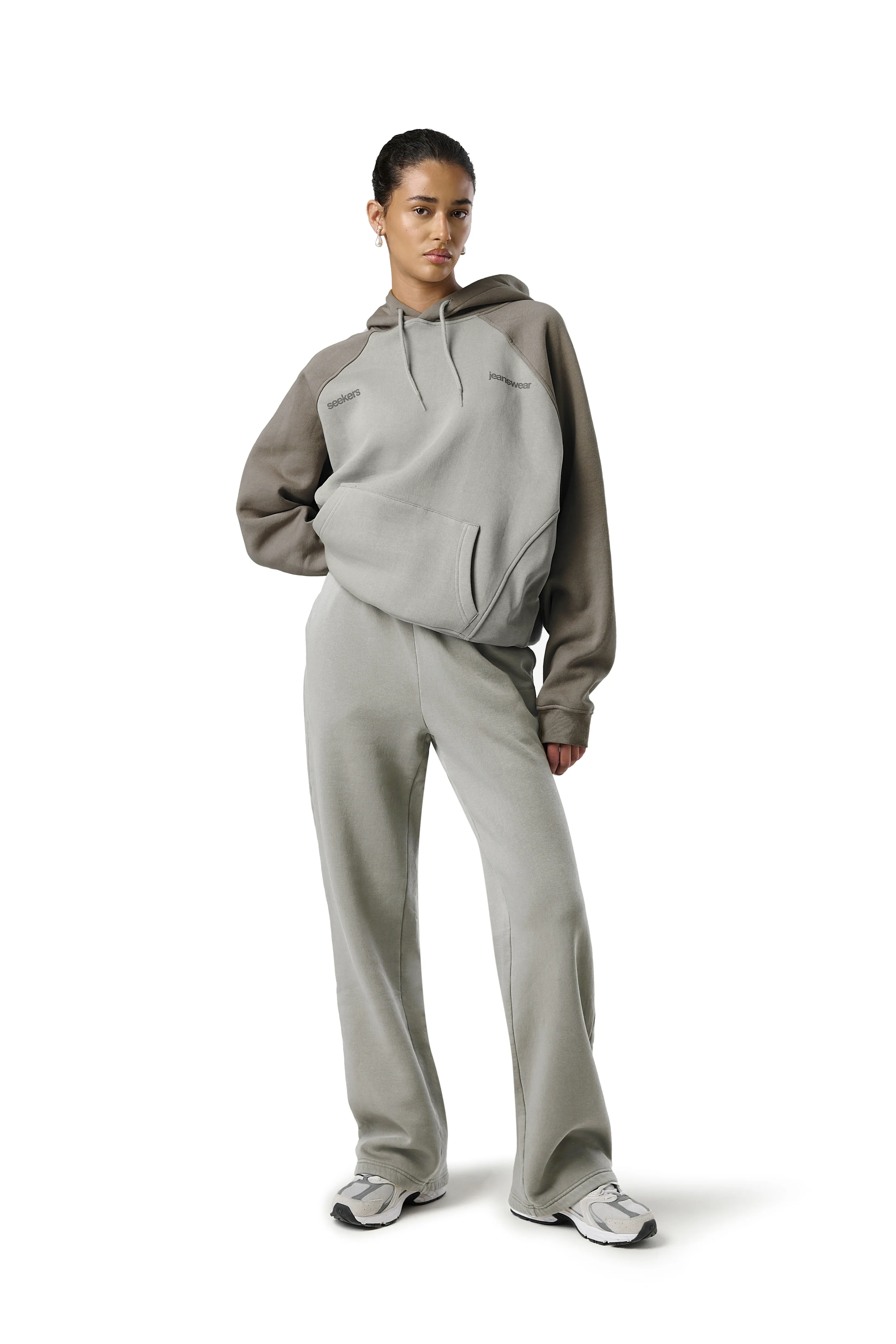 Trademark Wide Leg Sweatpants in Champ sold by Sisters and Seekers