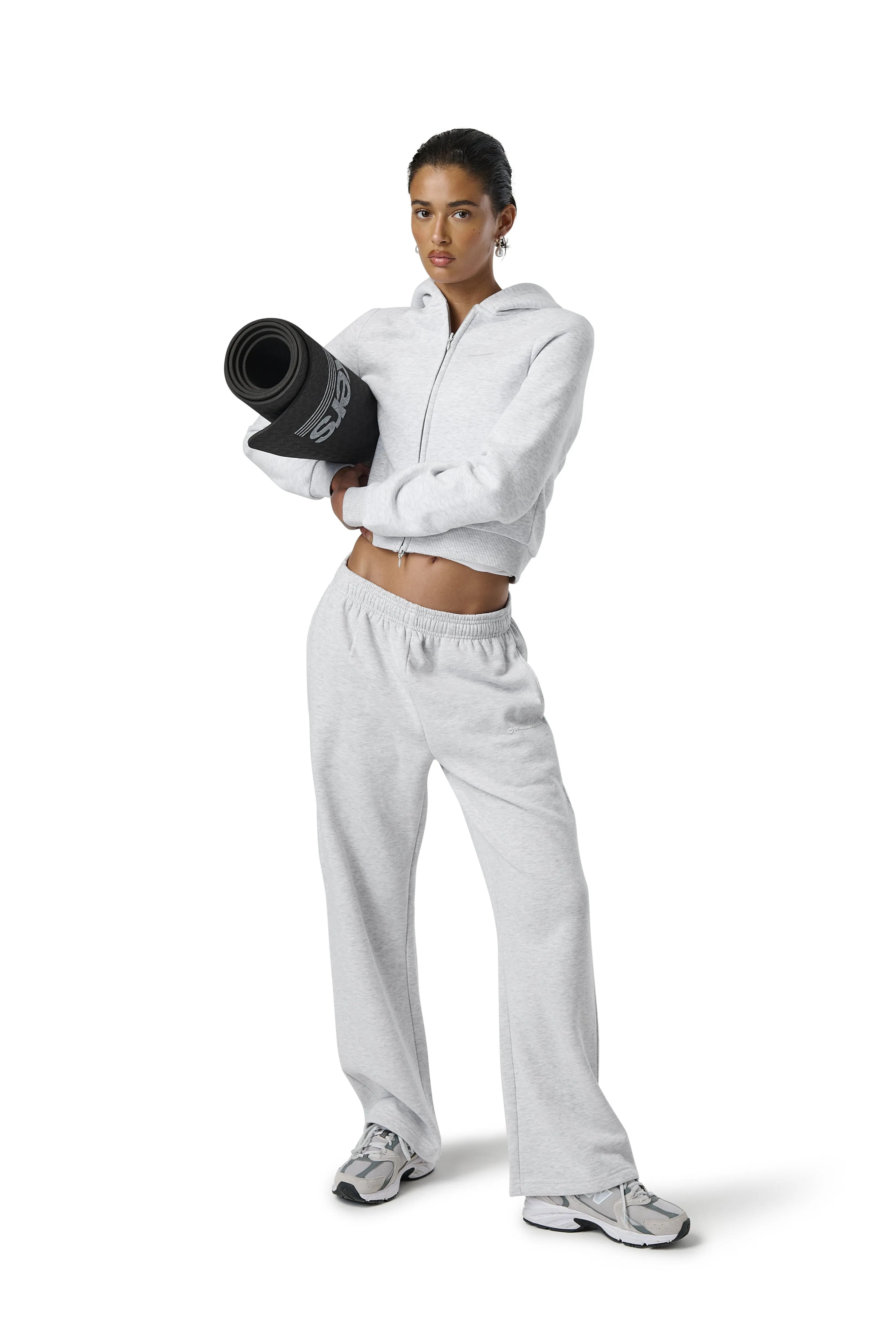 Fitted Zip up Hoodie in Passive sold by Sisters and Seekers product image thumbnail 2