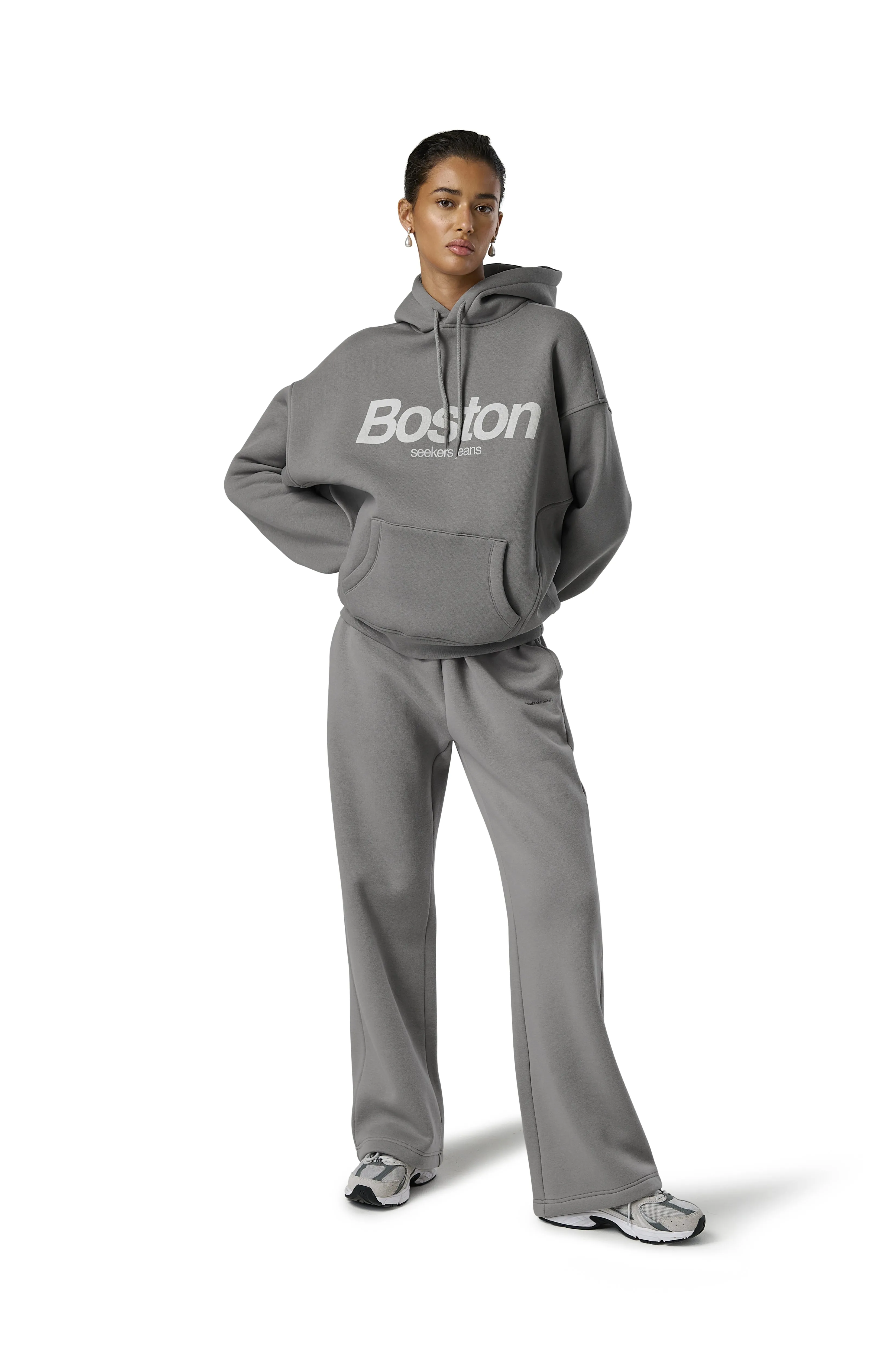 Trademark Wide Leg Sweatpants in Bleeker sold by Sisters and Seekers