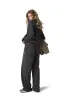 Kennedy Straight Leg Trouser in Ash sold by Sisters and Seekers