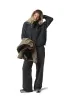Kennedy Straight Leg Trouser in Ash sold by Sisters and Seekers