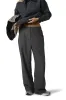 Kennedy Straight Leg Trouser in Ash sold by Sisters and Seekers