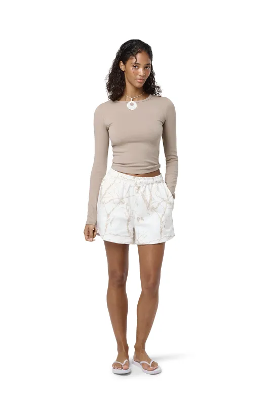 Seekers Base Long Sleeve in Beige made by Sisters and Seekers