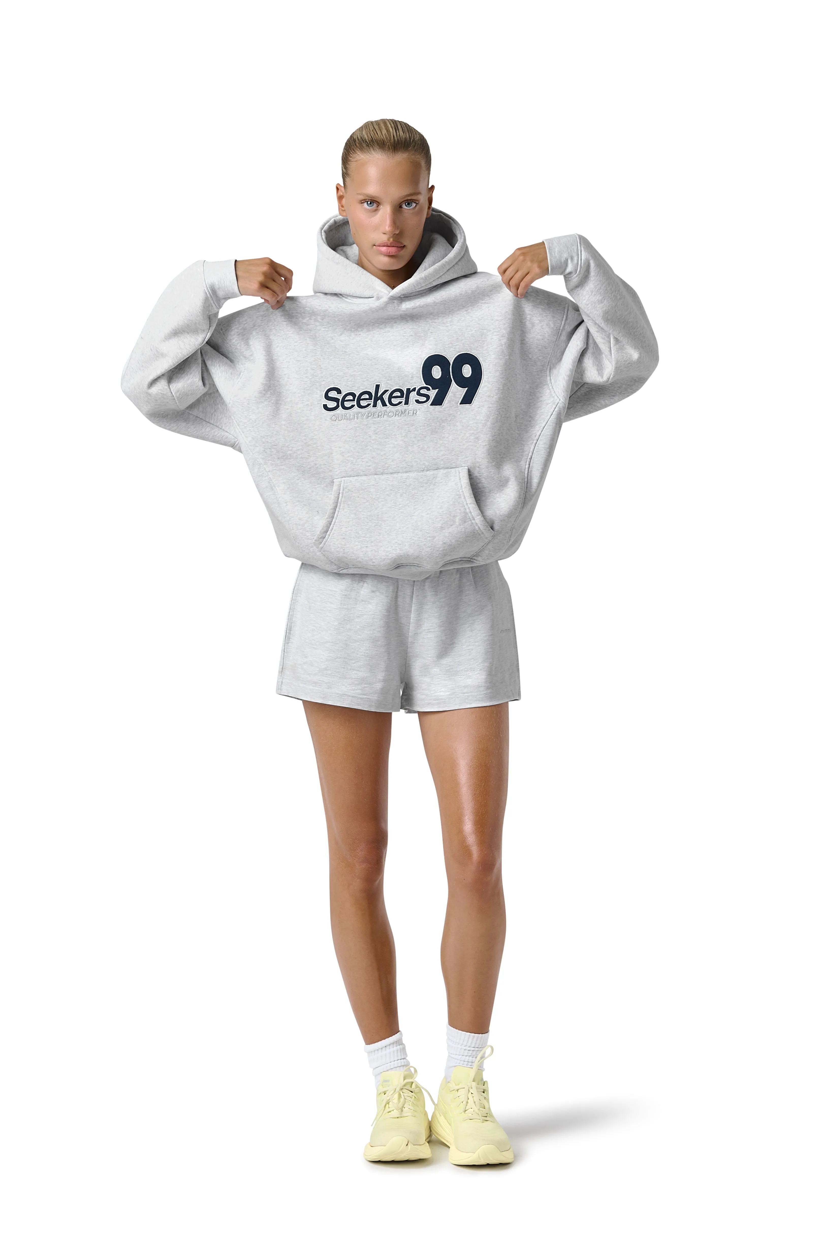 Seekers 99 Hoodie in Passive sold by Sisters and Seekers product image thumbnail 3