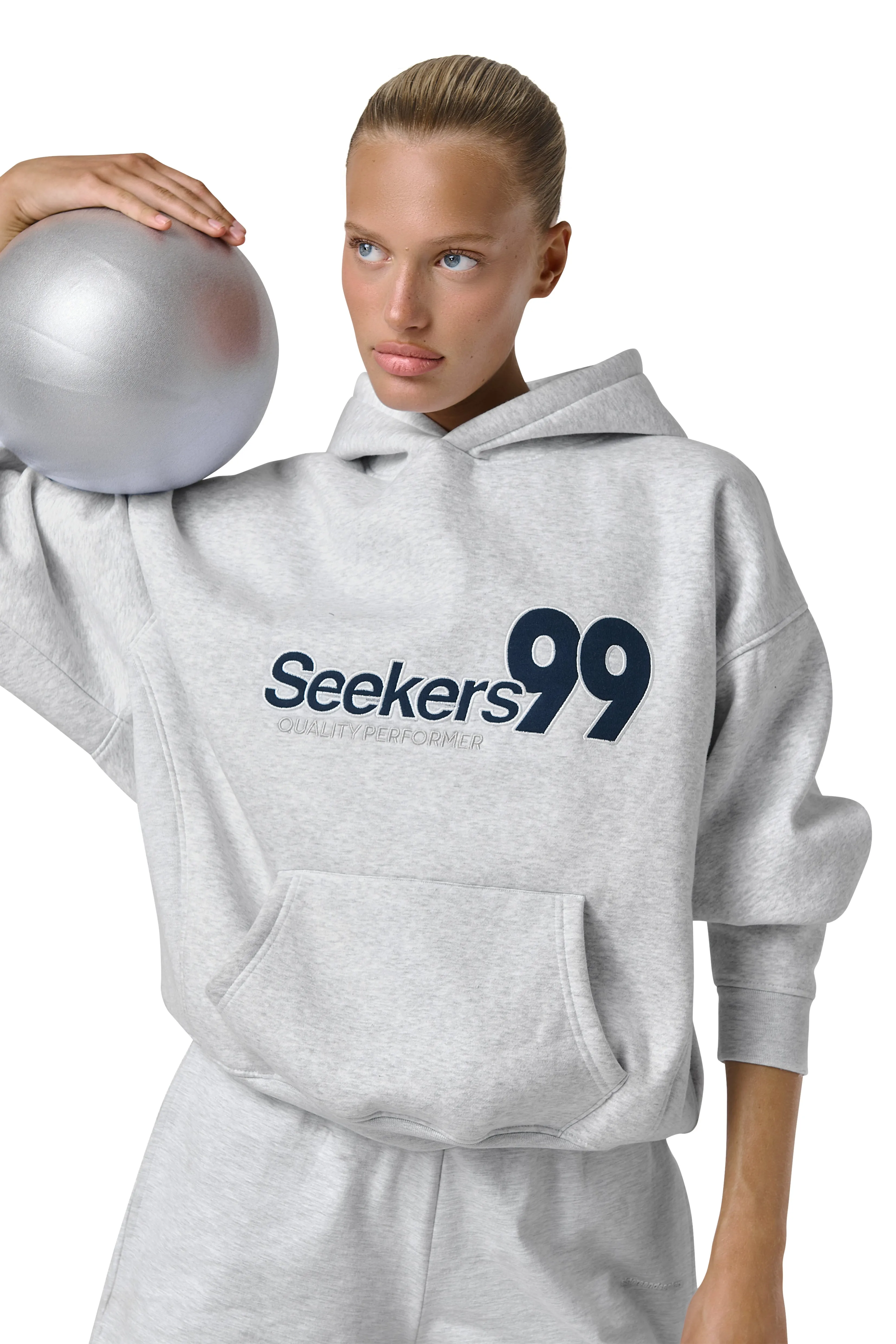 Seekers 99 Hoodie in Passive sold by Sisters and Seekers product image thumbnail 5