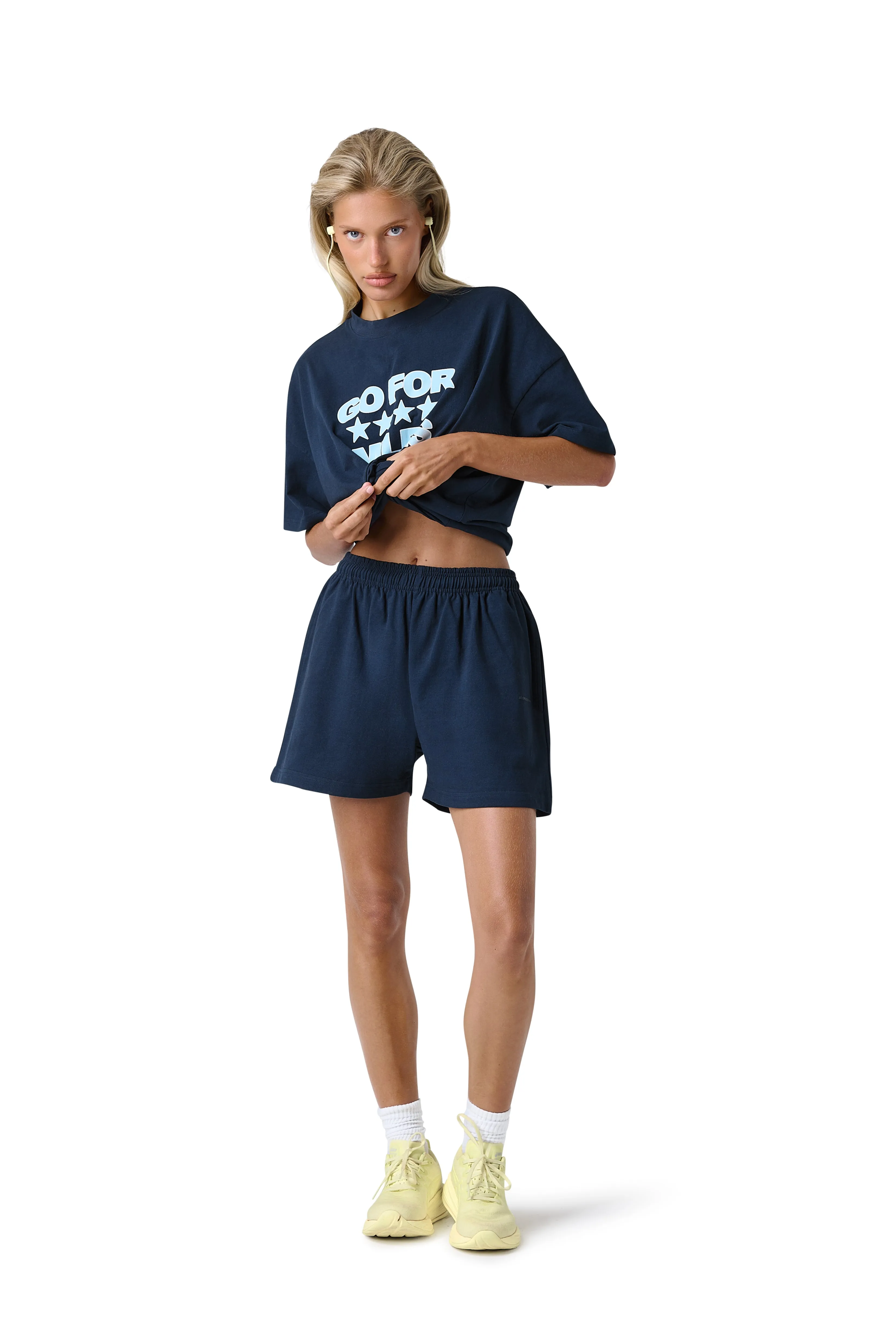 Trademark Lite Shorts in Navy sold by Sisters and Seekers product image thumbnail 4