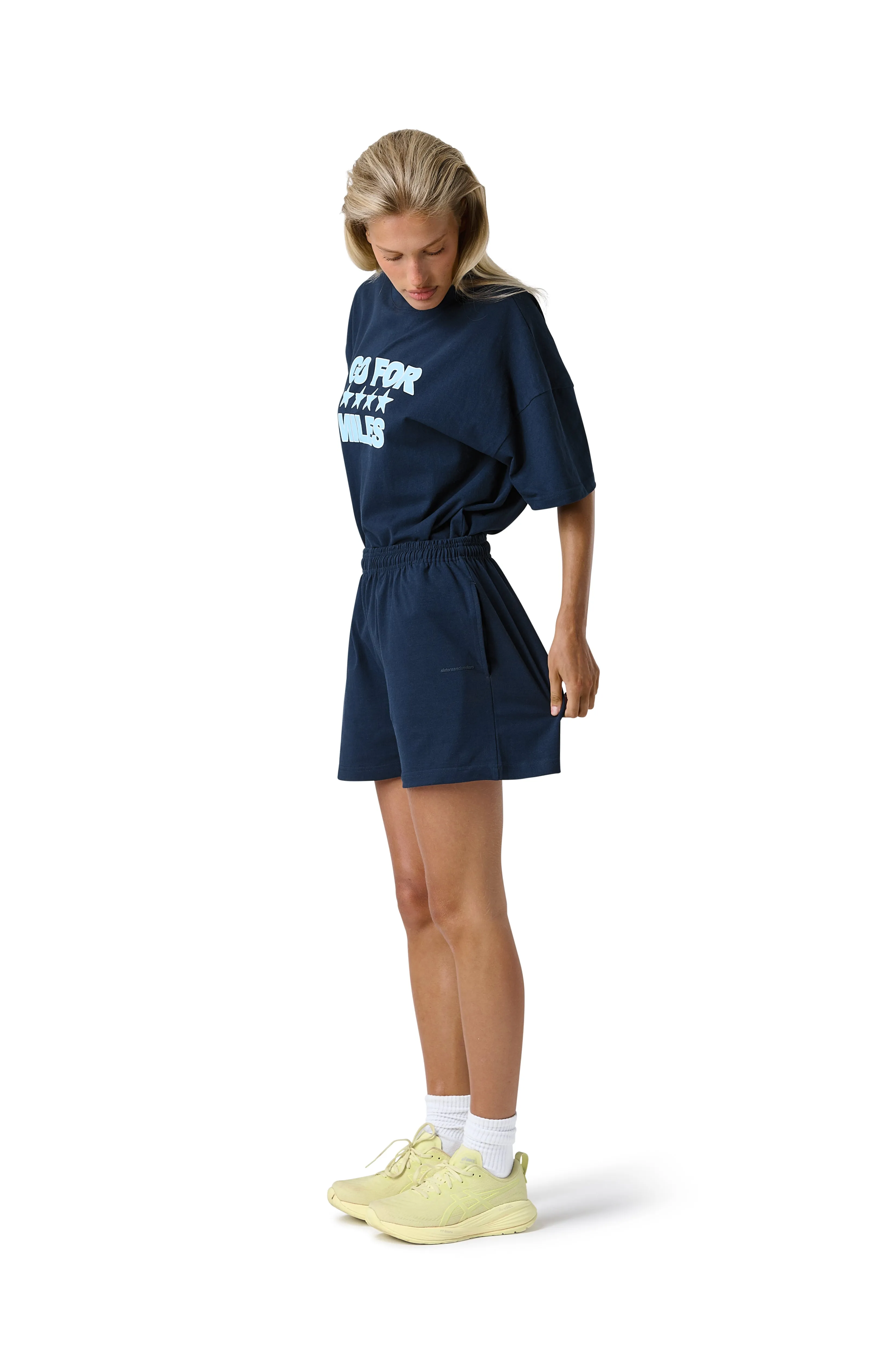 Trademark Lite Shorts in Navy sold by Sisters and Seekers product image thumbnail 3