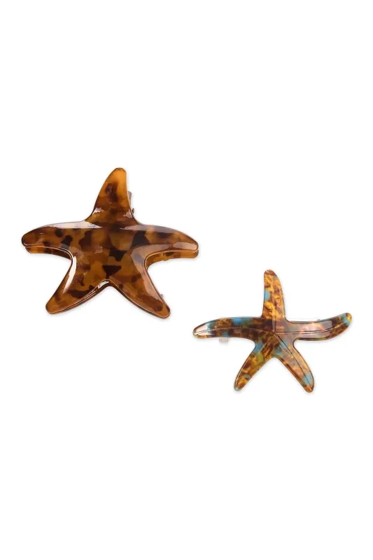 Starfish Clips Duo sold by Sisters and Seekers