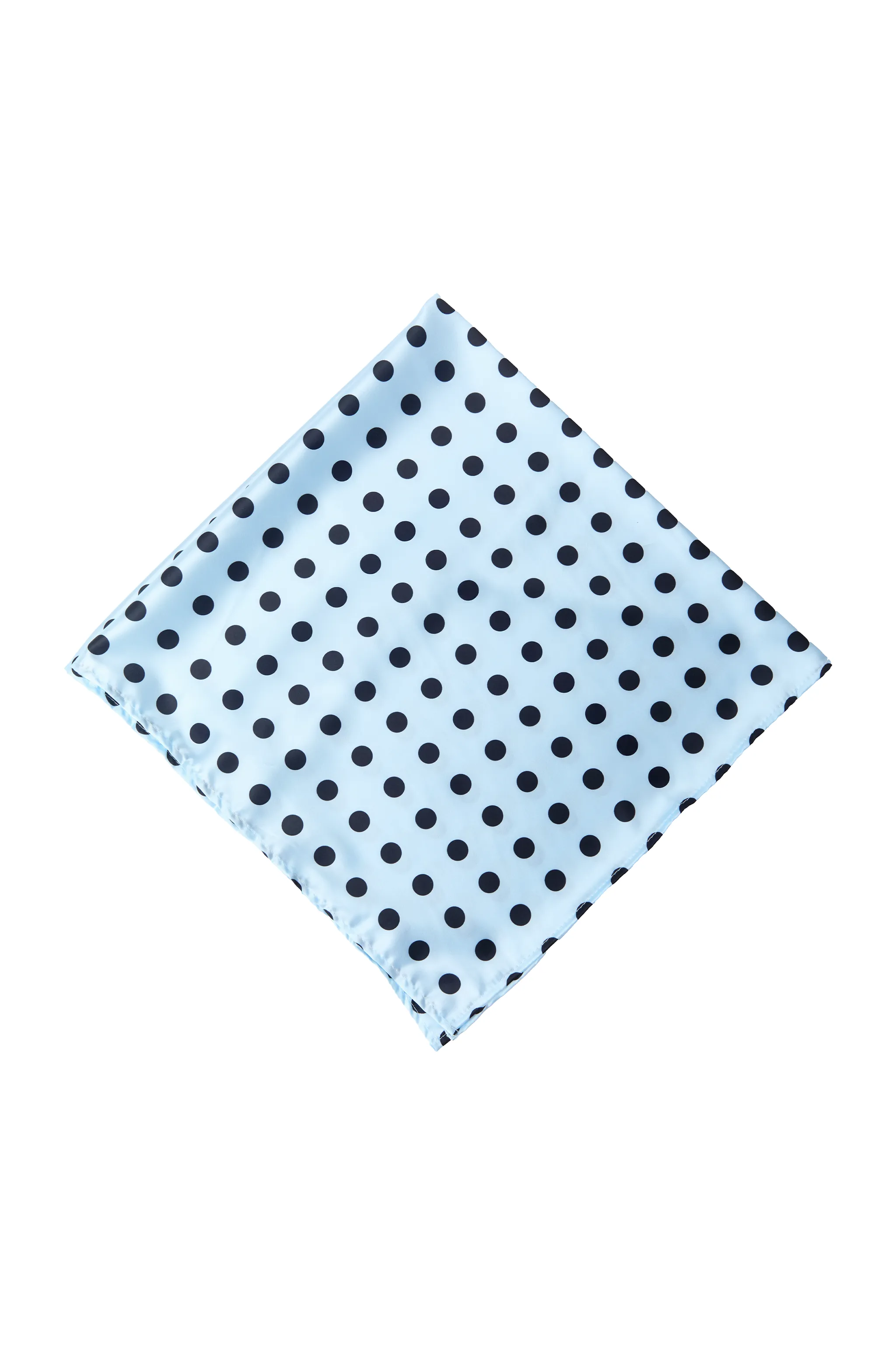 Polka Scarf in Powder Blue sold by Sisters and Seekers