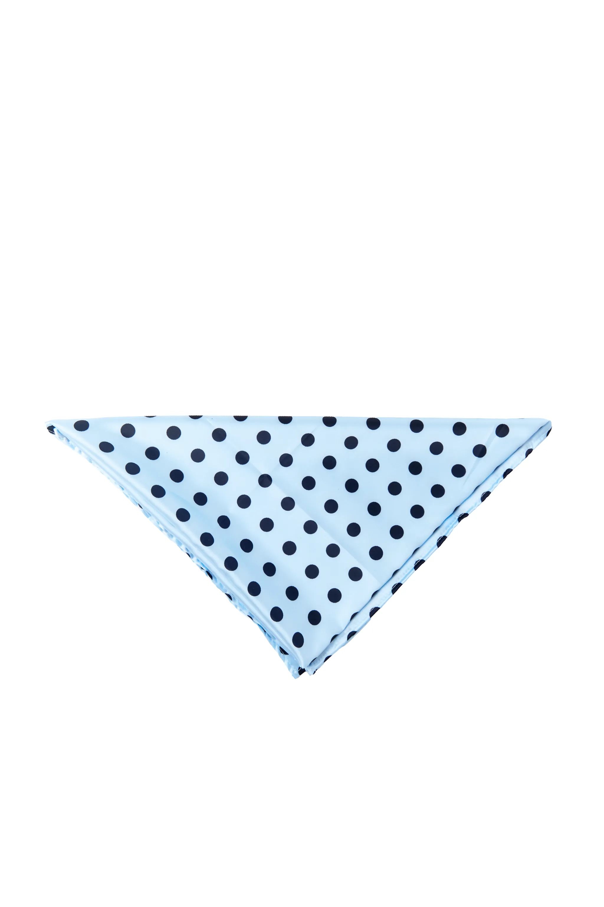 Polka Scarf in Powder Blue sold by Sisters and Seekers product image thumbnail 2