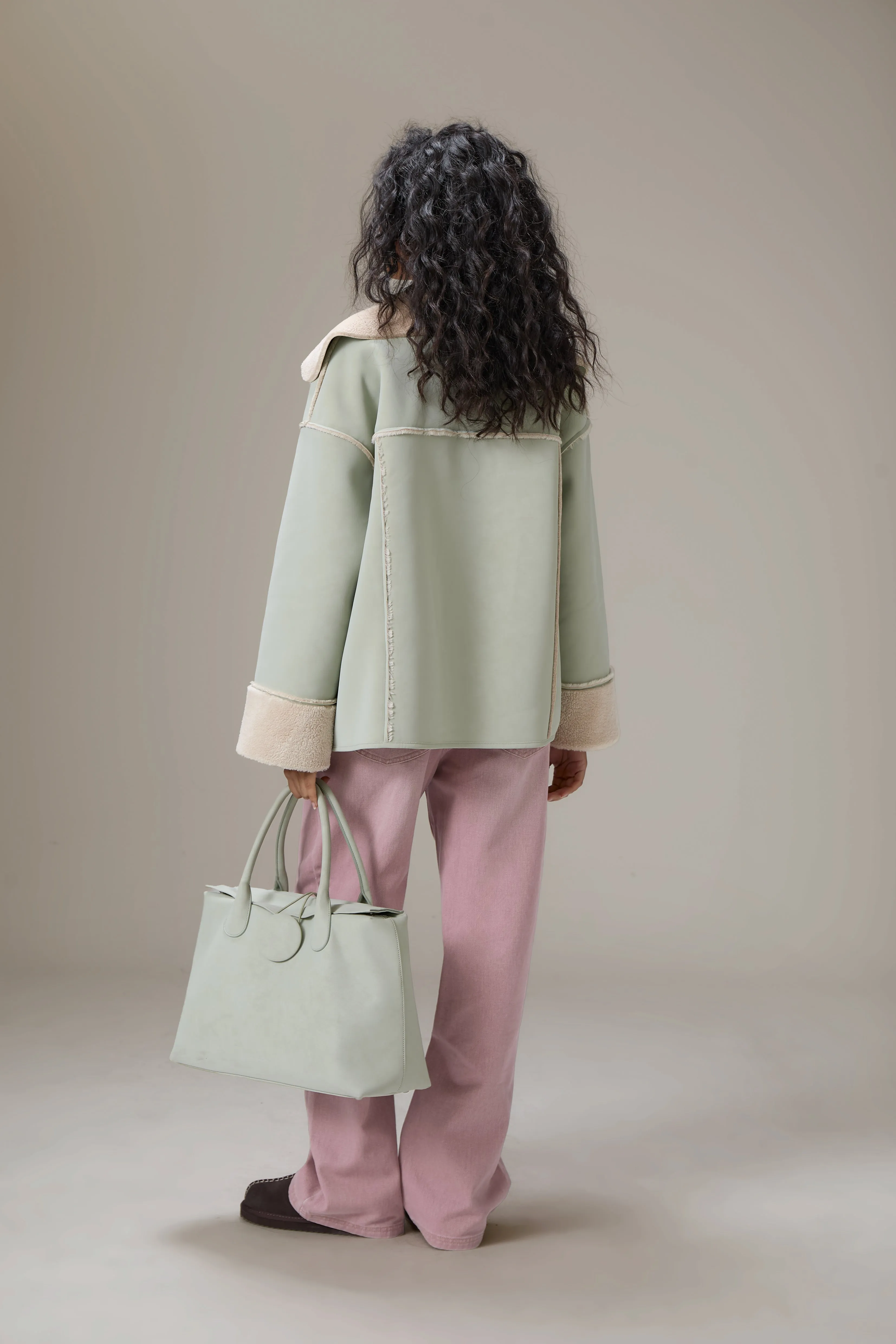 Mopsy Wide Leg Jeans in Washed Pink sold by Sisters and Seekers product image thumbnail 4