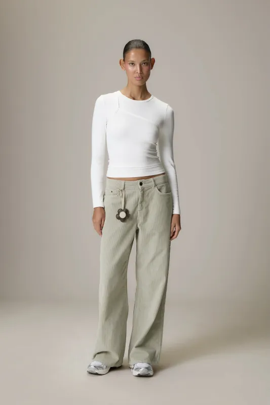 Lenzie Layered Long Sleeve Top sold by Sisters and Seekers