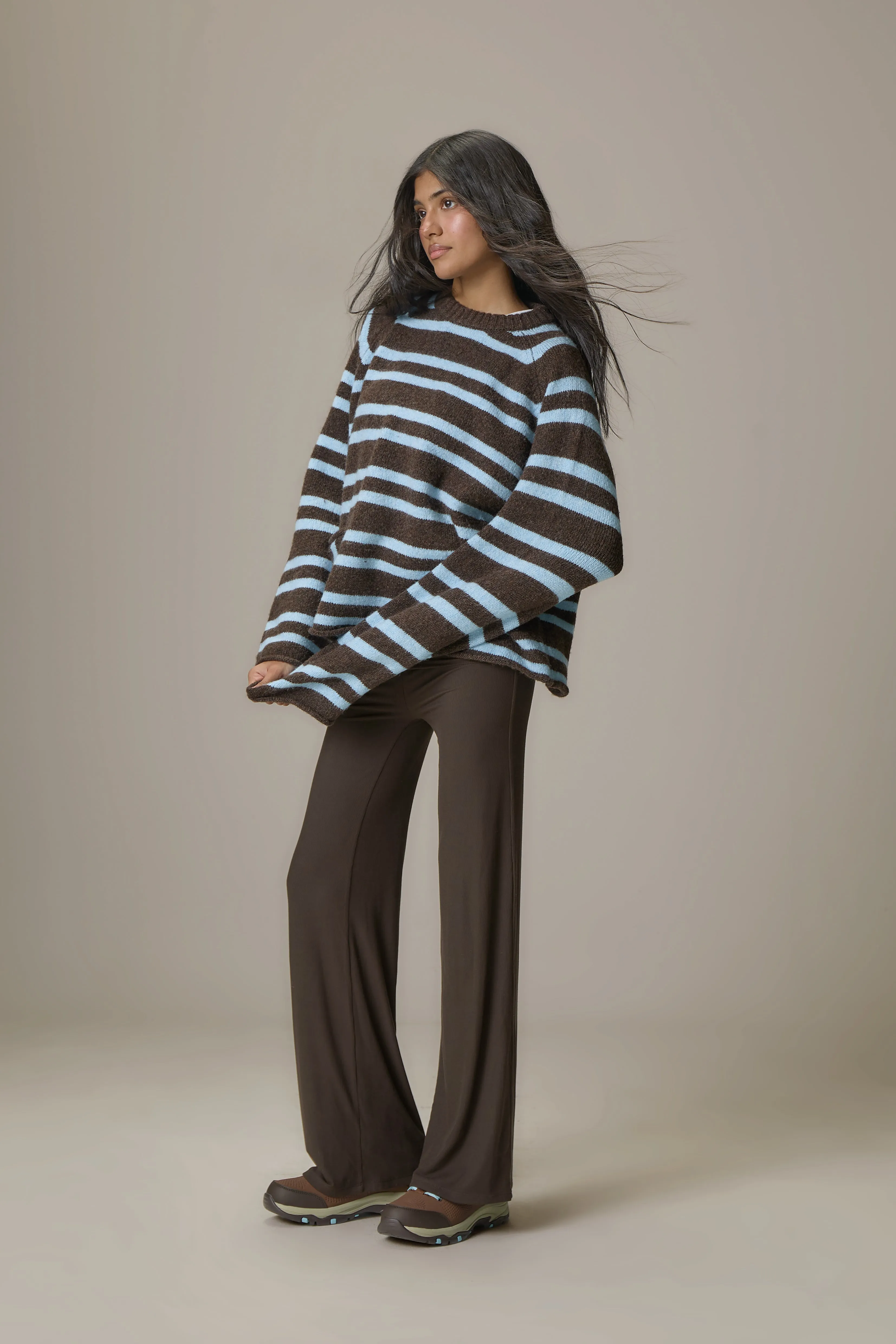 Jumble Stripe Knit Jumper sold by Sisters and Seekers product image thumbnail 4