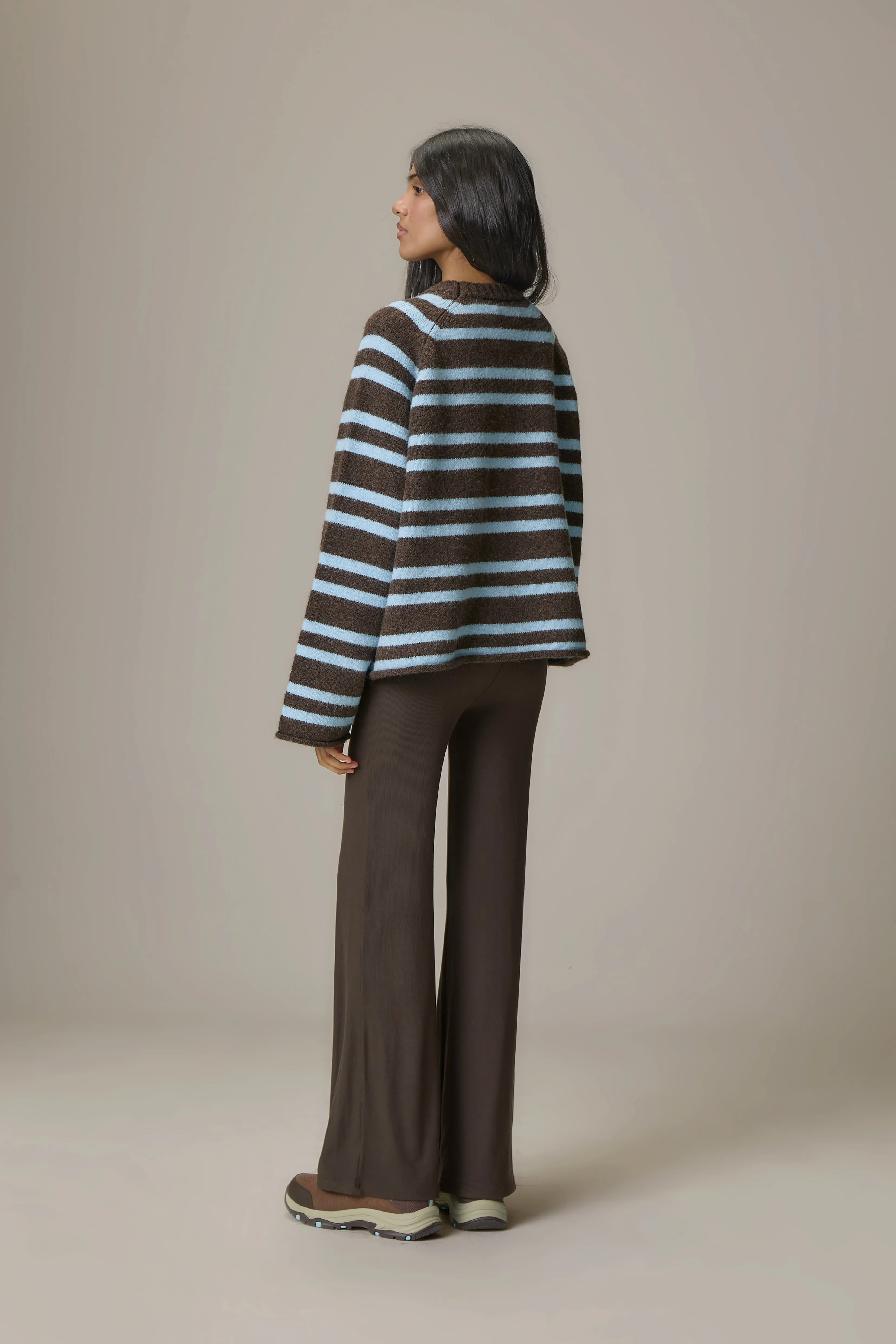 Jumble Stripe Knit Jumper sold by Sisters and Seekers product image thumbnail 2